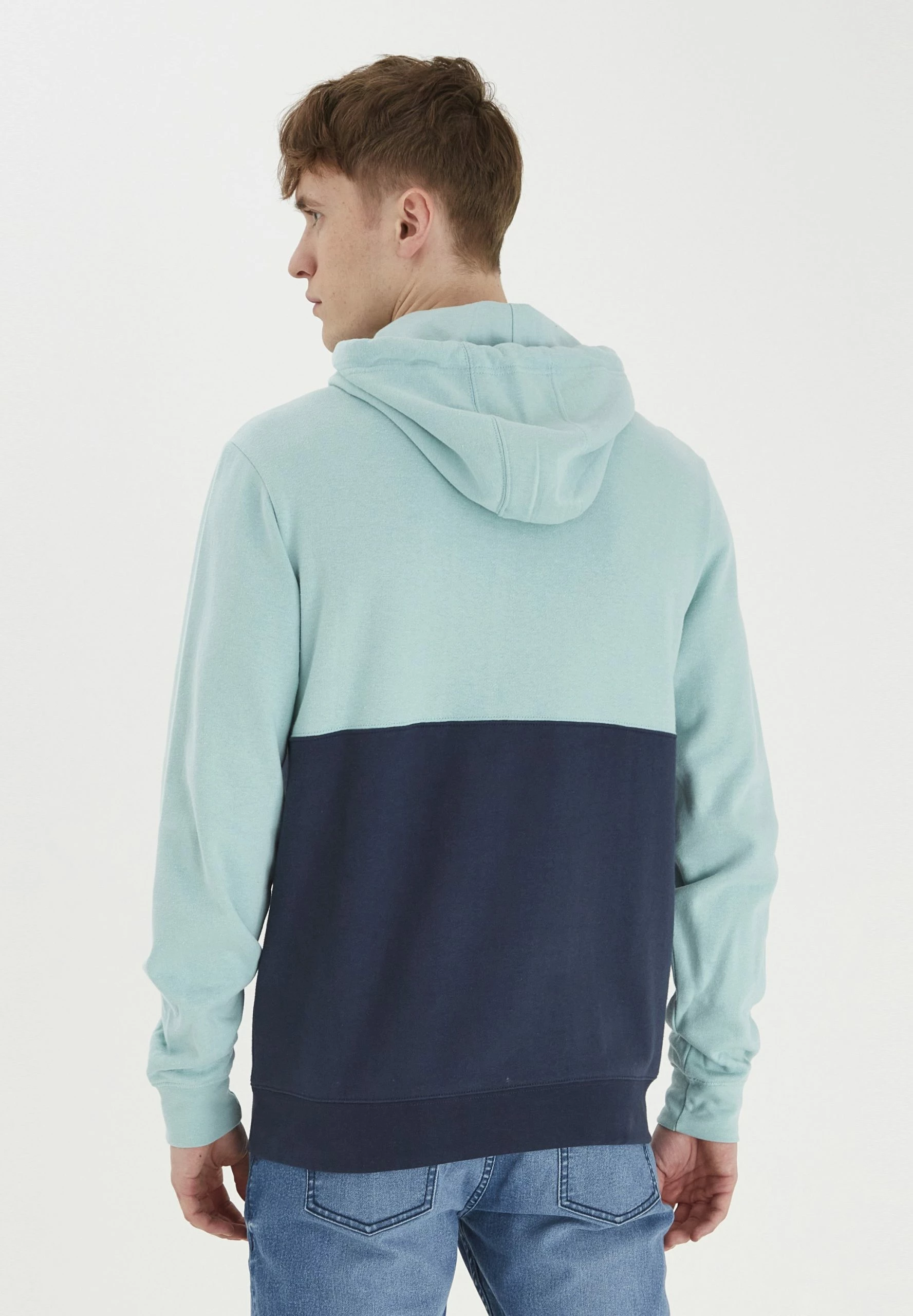 Blend Bhsweatshirt - Jersey Con Capucha - Aquifer 4 Blend Bhsweatshirt - Jersey Con Capucha - Aquifer - Imagen 4