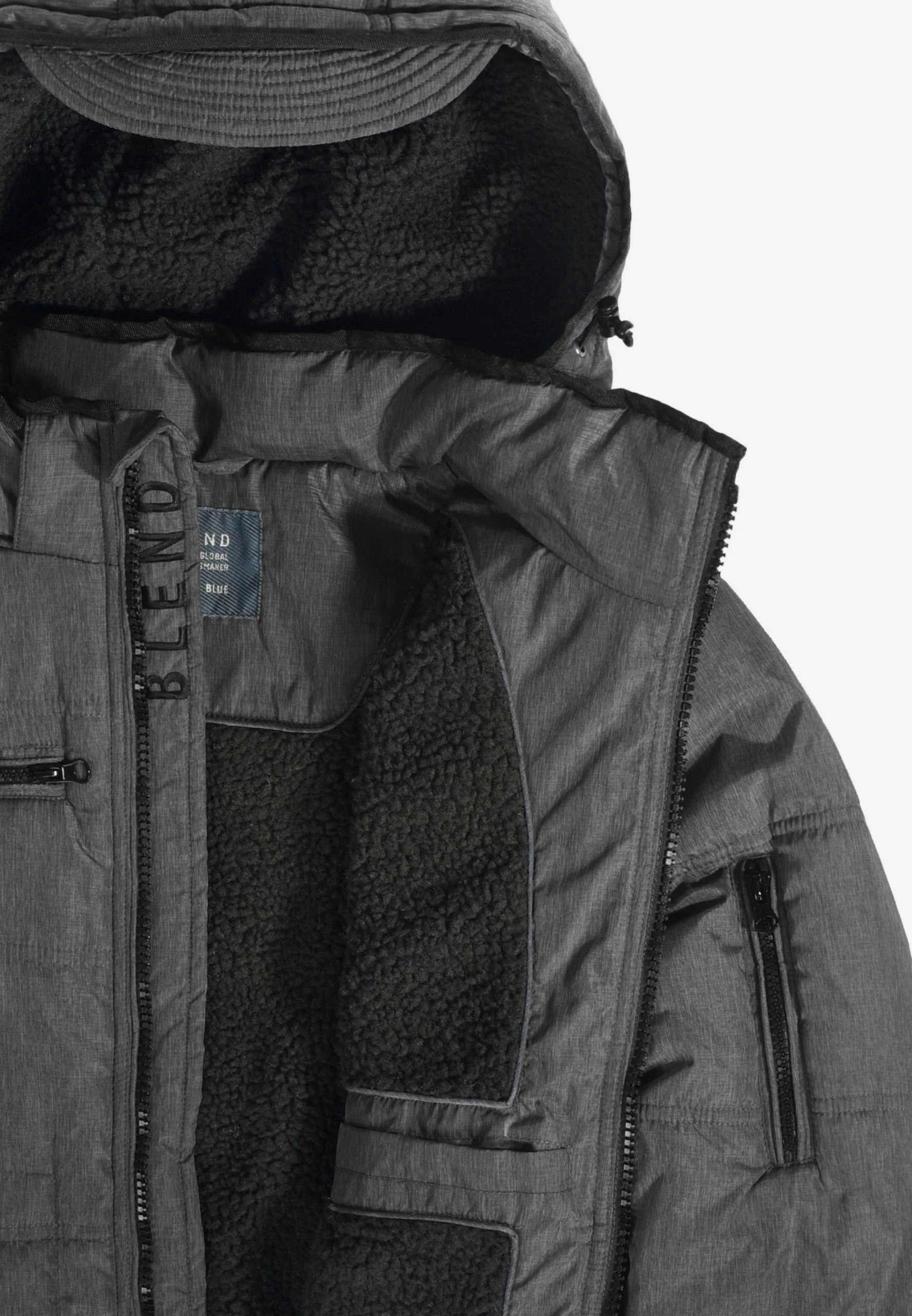 Blend Bhboris - Chaqueta De Invierno - Grey 4 Blend Bhboris - Chaqueta De Invierno - Grey - Imagen 4