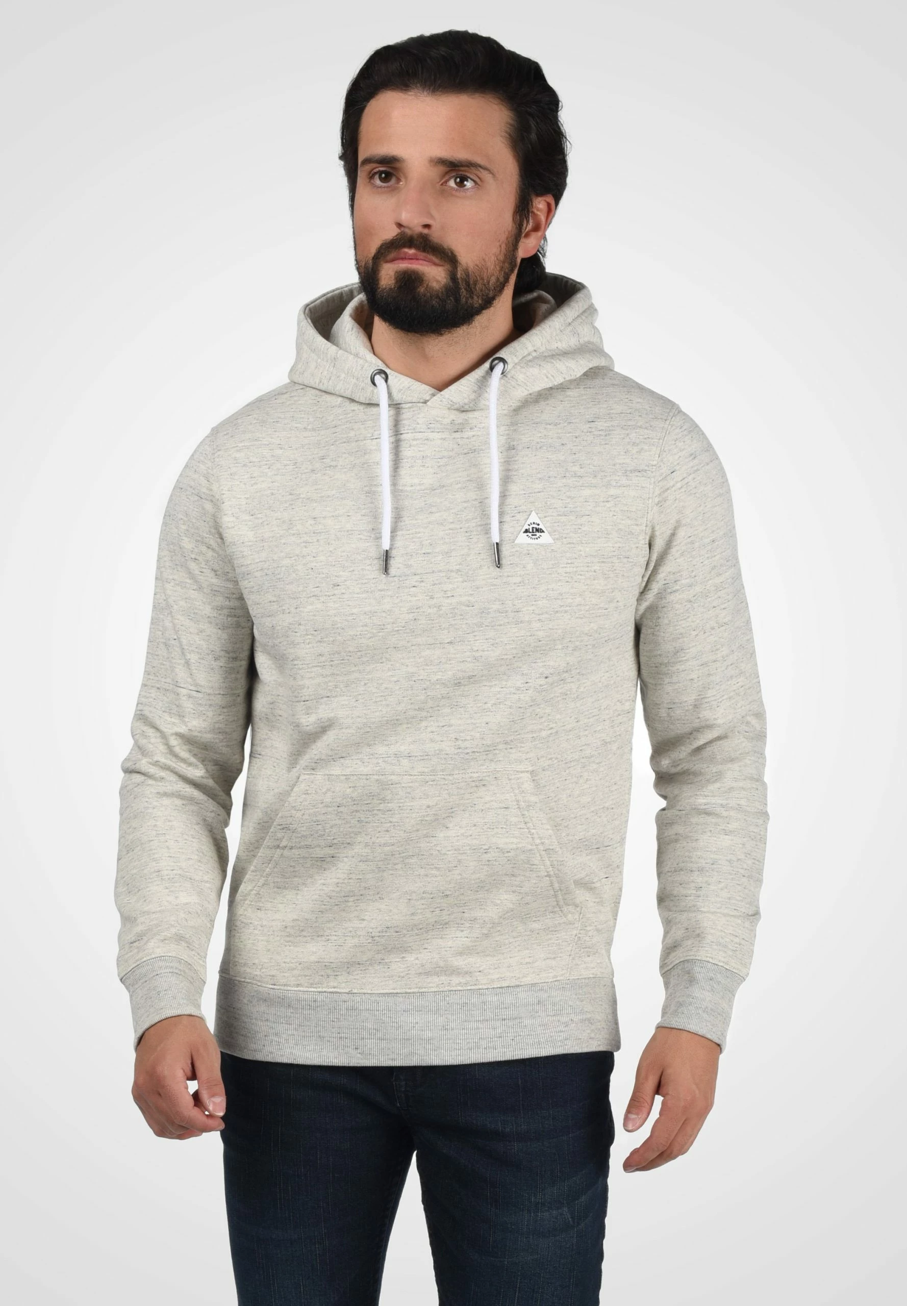 Blend Bhhenner - Jersey Con Capucha - Stone Mix 1 Blend Bhhenner - Jersey Con Capucha - Stone Mix