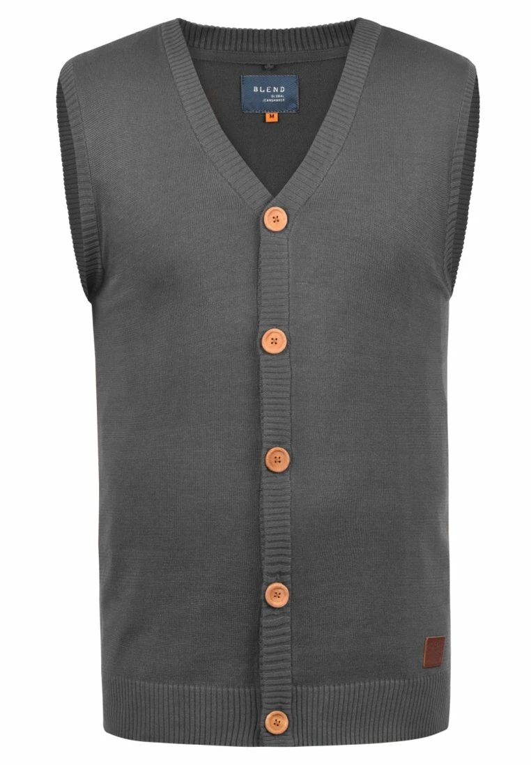 Blend Bhlennardo - Chaleco - Dark Grey 5 Blend Bhlennardo - Chaleco - Dark Grey - Imagen 5