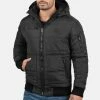 Blend Bhboris - Chaqueta De Invierno - Black Tedd