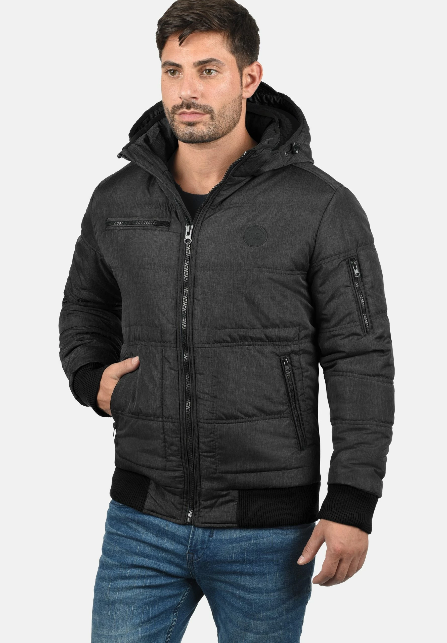 Blend Bhboris - Chaqueta De Invierno - Black Tedd 1 Blend Bhboris - Chaqueta De Invierno - Black Tedd