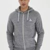 Blend Bhhelno - Sudadera Con Cremallera - Pewter Mix