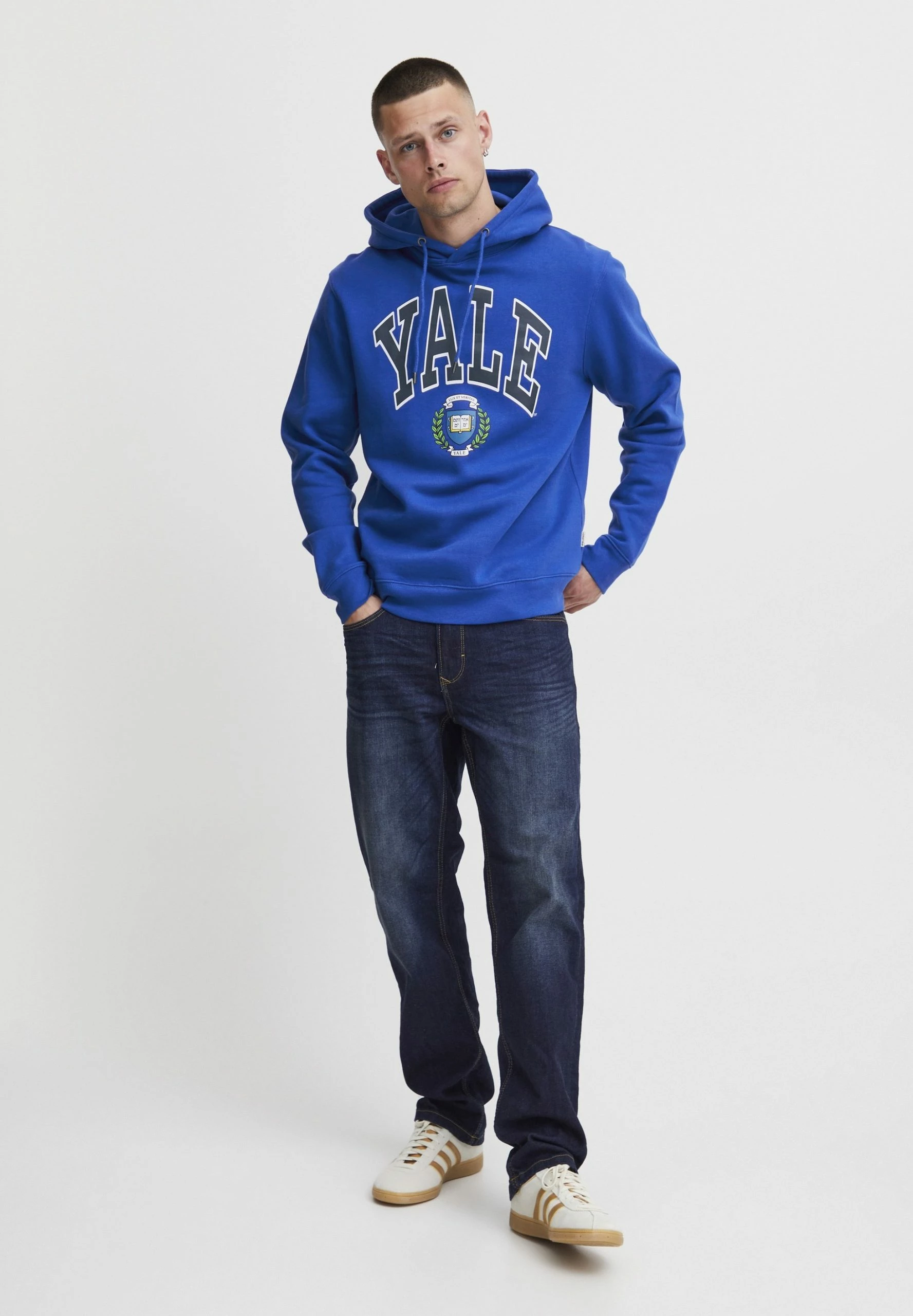 Blend Bhsweatshirt - 20715800 - Jersey Con Capucha - Victoria Blue 2 Blend Bhsweatshirt - 20715800 - Jersey Con Capucha - Victoria Blue - Imagen 2
