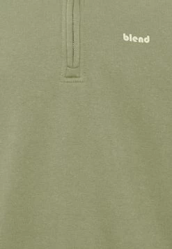 Blend Halfzip- Sudadera - Oil Green -Viento y Calor Tienda 2410ea1839c9405da2e0dc3102af8b4f