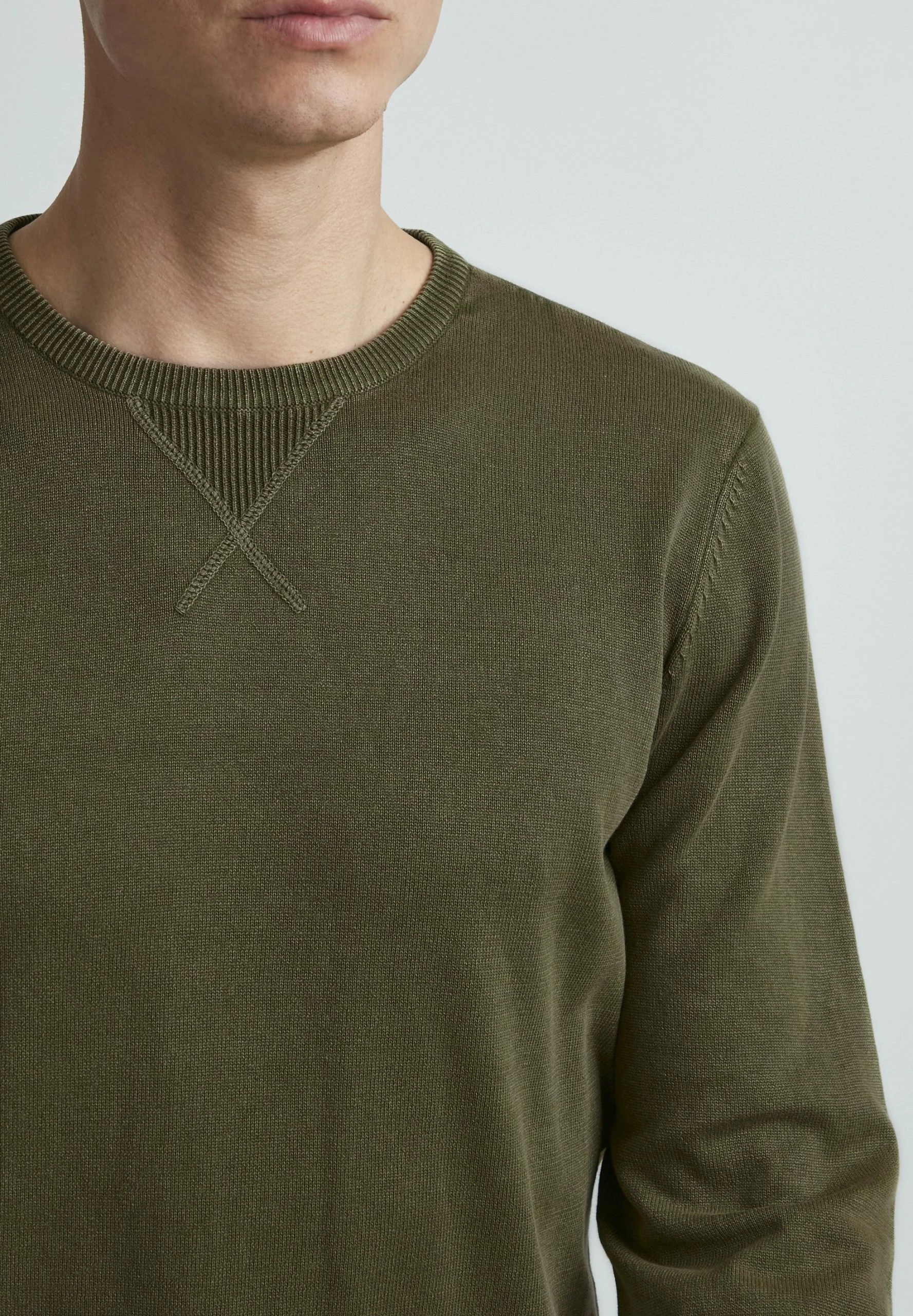 Blend Bhpullover - Jersey De Punto - Olive Night 4 Blend Bhpullover - Jersey De Punto - Olive Night - Imagen 4