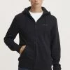 Blend Bhdownton Zipthrough - Sudadera Con Cremallera - Black