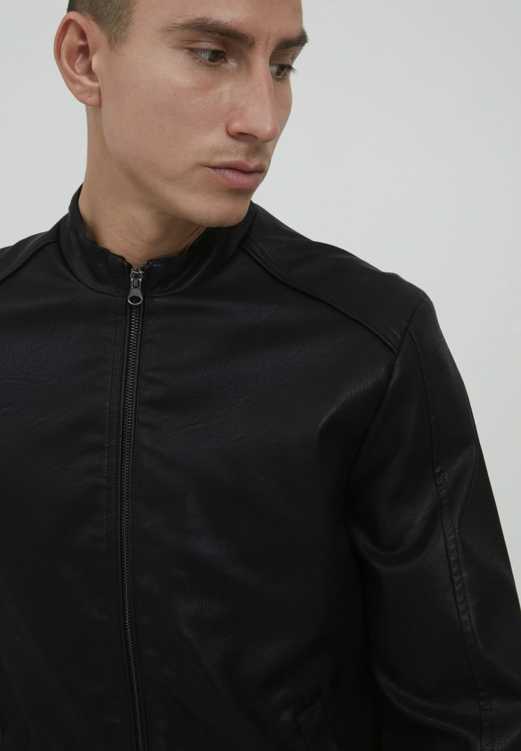 Blend Outerwear - Chaqueta De Cuero Sintético - Black 4 Blend Outerwear - Chaqueta De Cuero Sintético - Black - Imagen 4