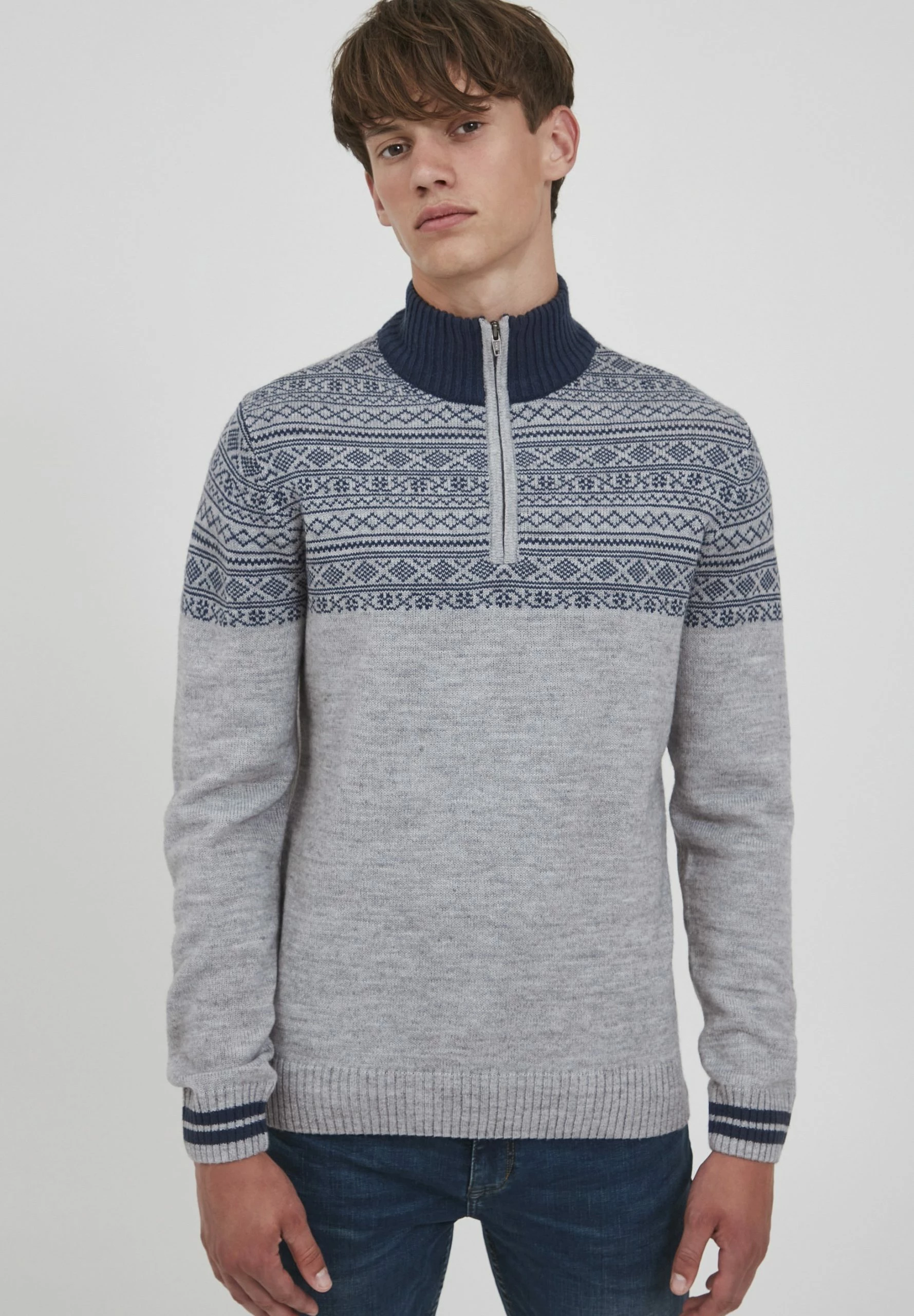 Blend Bhpullover - Jersey De Punto - Stone Mix 1 Blend Bhpullover - Jersey De Punto - Stone Mix