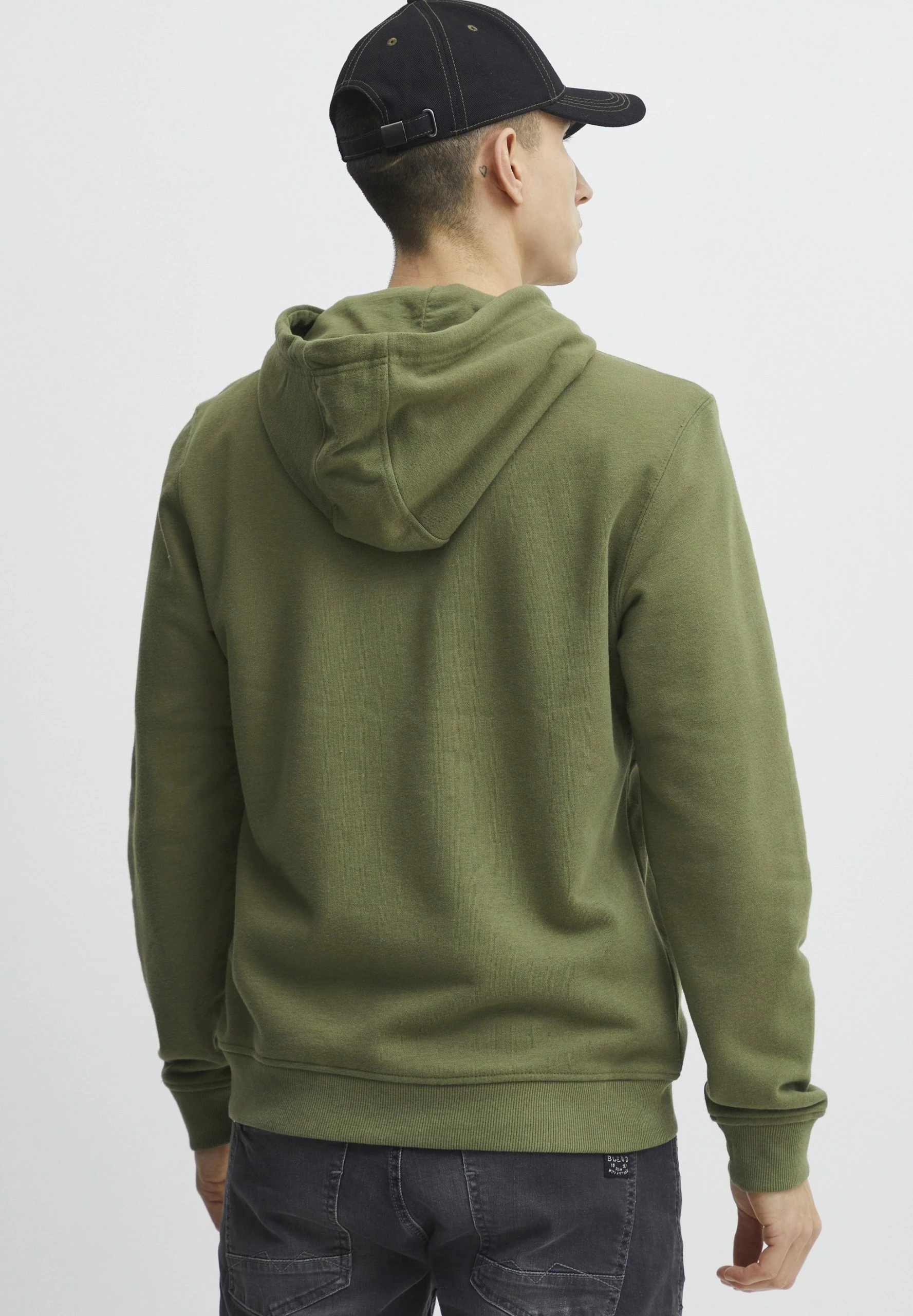 Blend Sudadera Con Cremallera - Cypress 3 Blend Sudadera Con Cremallera - Cypress - Imagen 3