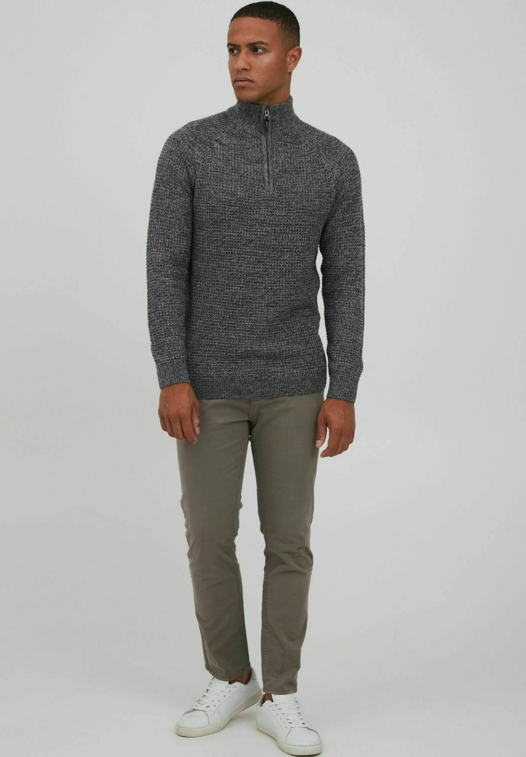 Blend Bhcarlton - Jersey De Punto - Charcoal Mix 2 Blend Bhcarlton - Jersey De Punto - Charcoal Mix - Imagen 2