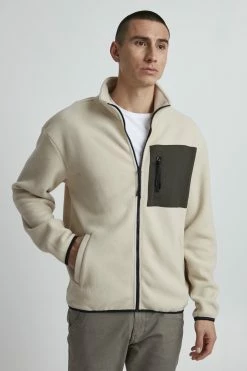 Blend Bhsweatshirt - Forro Polar - Oyster Gray