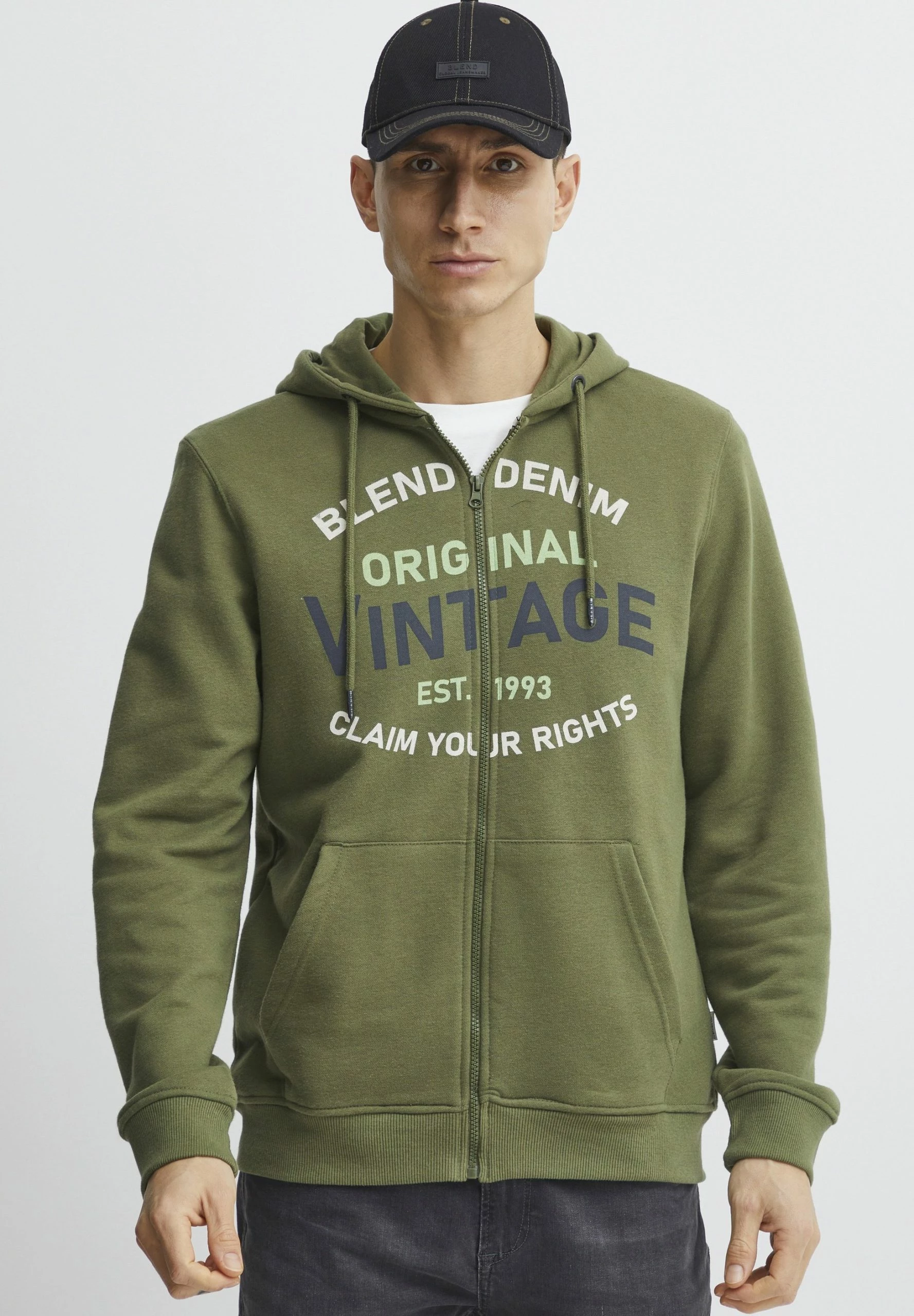 Blend Sudadera Con Cremallera - Cypress 1 Blend Sudadera Con Cremallera - Cypress