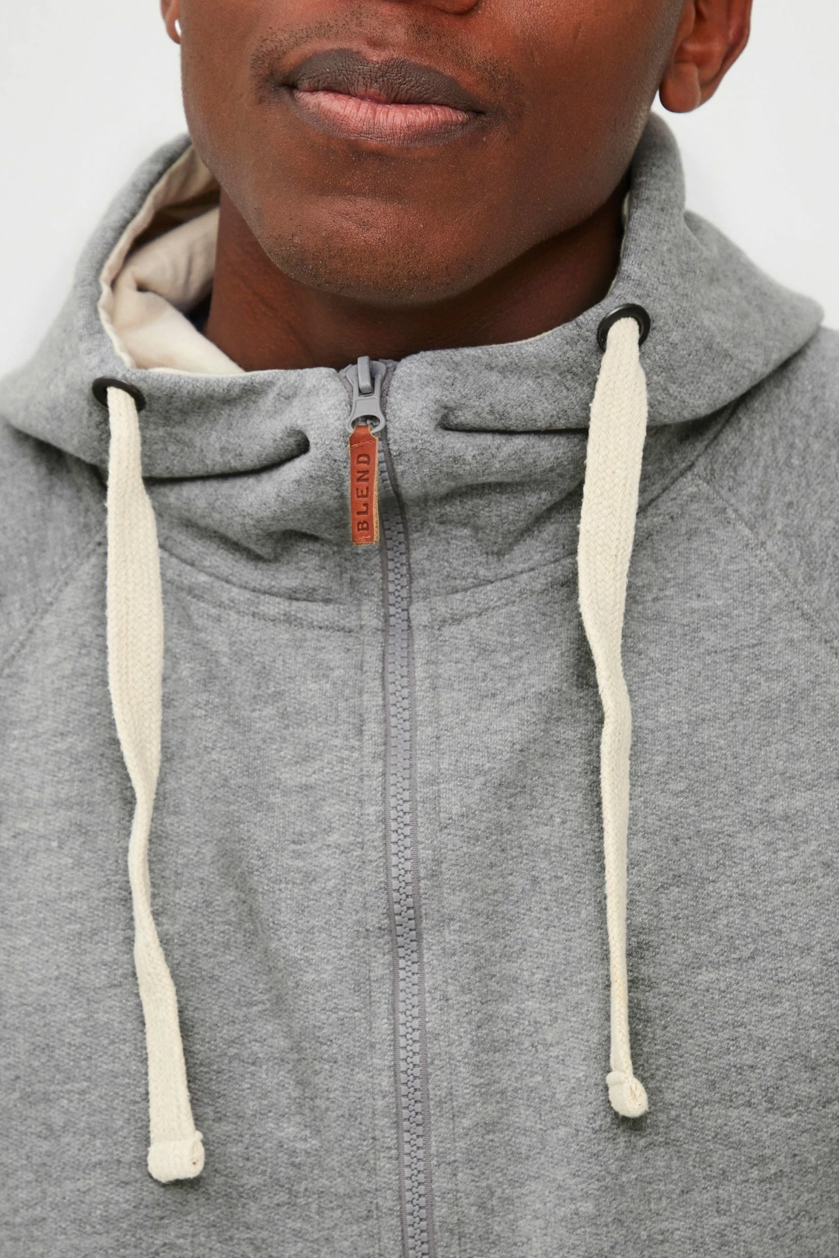 Blend Bhspeedy - Sudadera Con Cremallera - Grey 4 Blend Bhspeedy - Sudadera Con Cremallera - Grey - Imagen 4