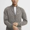 Blend Bhdaniri - Chaqueta De Punto - Pewter Mix