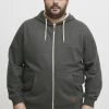 Blend Bhhulker Bt - Sudadera Con Cremallera - Charcoal Mix