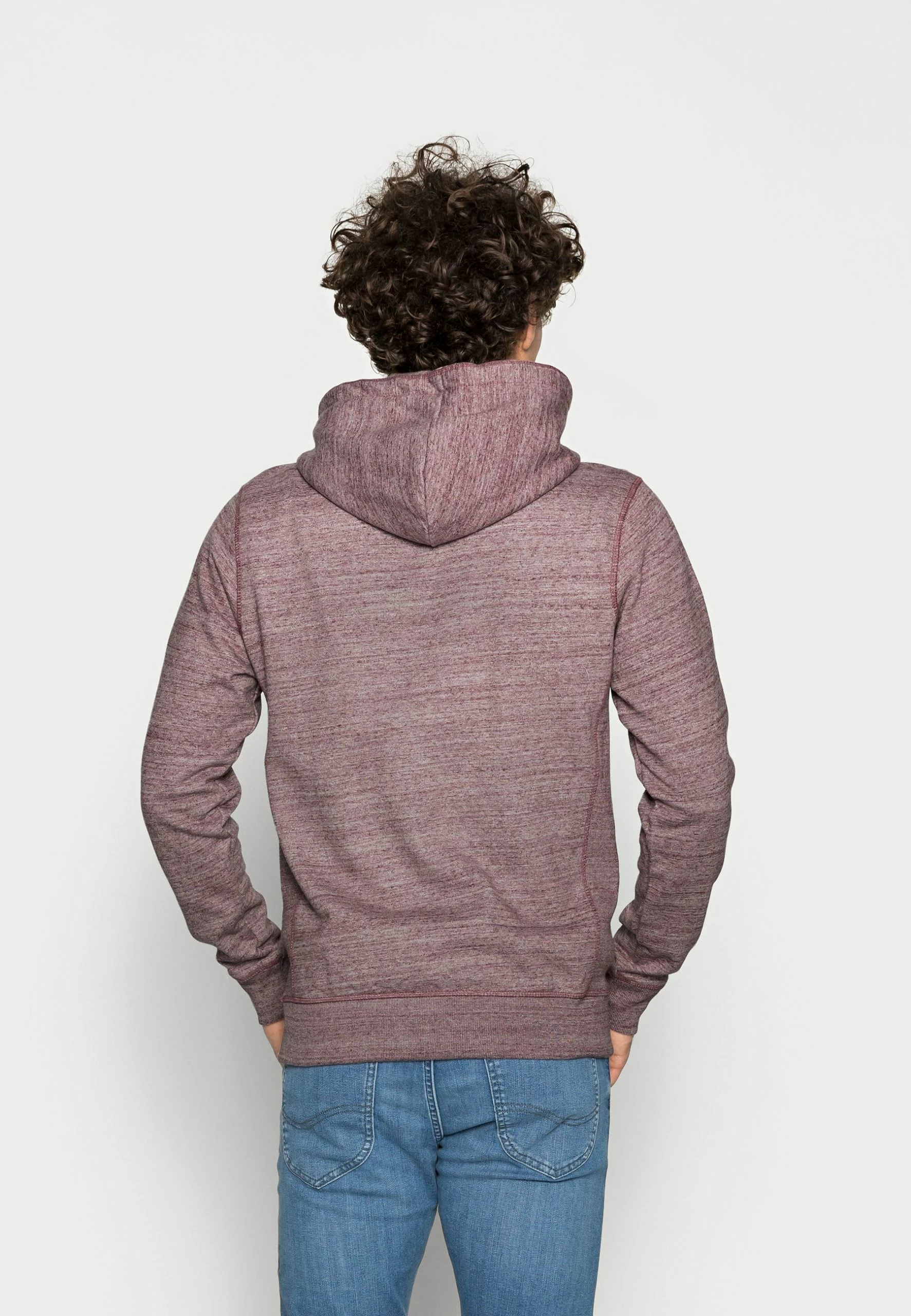 Blend Bhalton - Jersey Con Capucha - Wine Red 3 Blend Bhalton - Jersey Con Capucha - Wine Red - Imagen 3