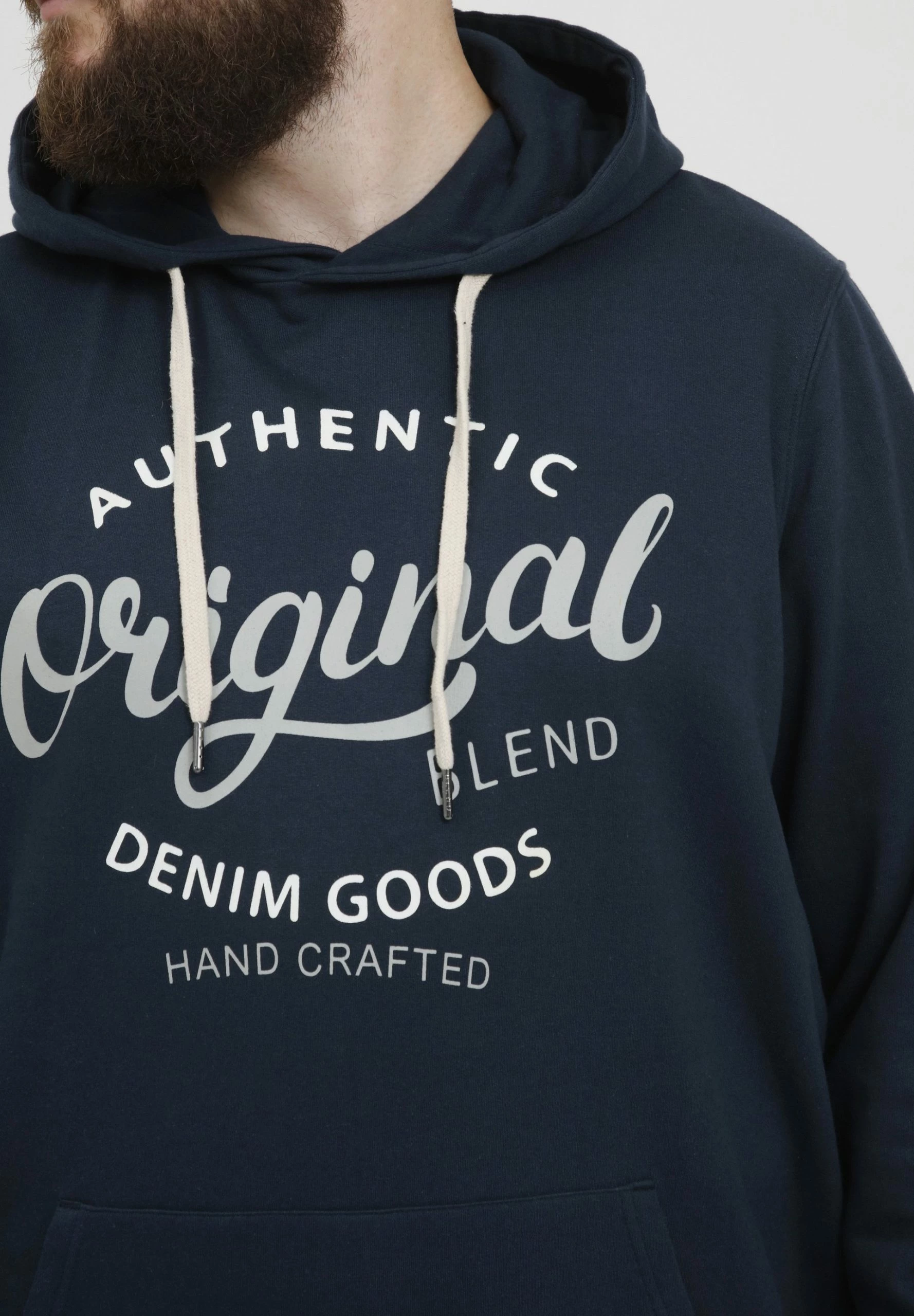 Blend Bhtobias Bt - Jersey Con Capucha - Dress Blues 4 Blend Bhtobias Bt - Jersey Con Capucha - Dress Blues - Imagen 4