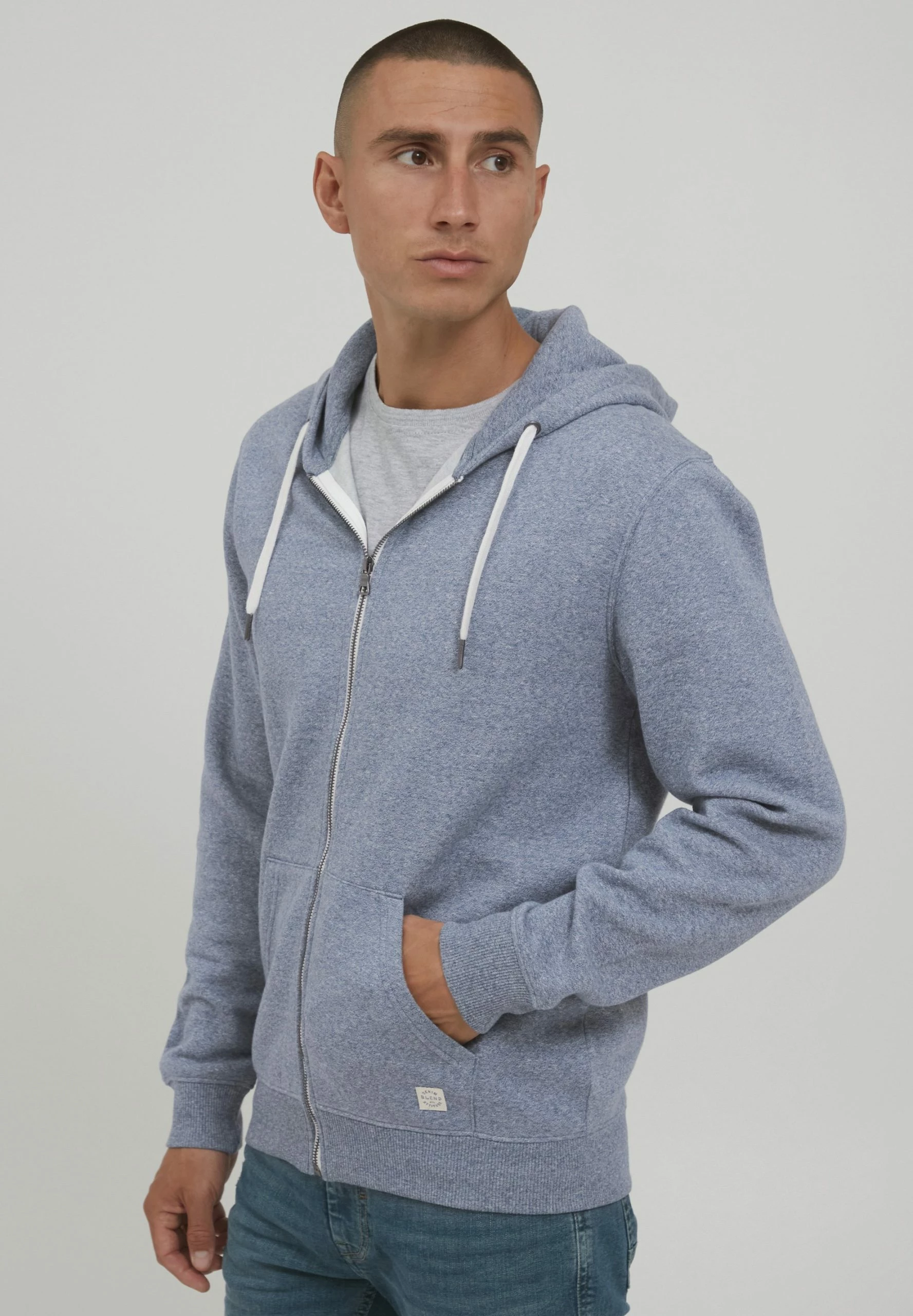 Blend Bhgordon - Chaqueta De Punto - Dress Blues Melange 1 Blend Bhgordon - Chaqueta De Punto - Dress Blues Melange