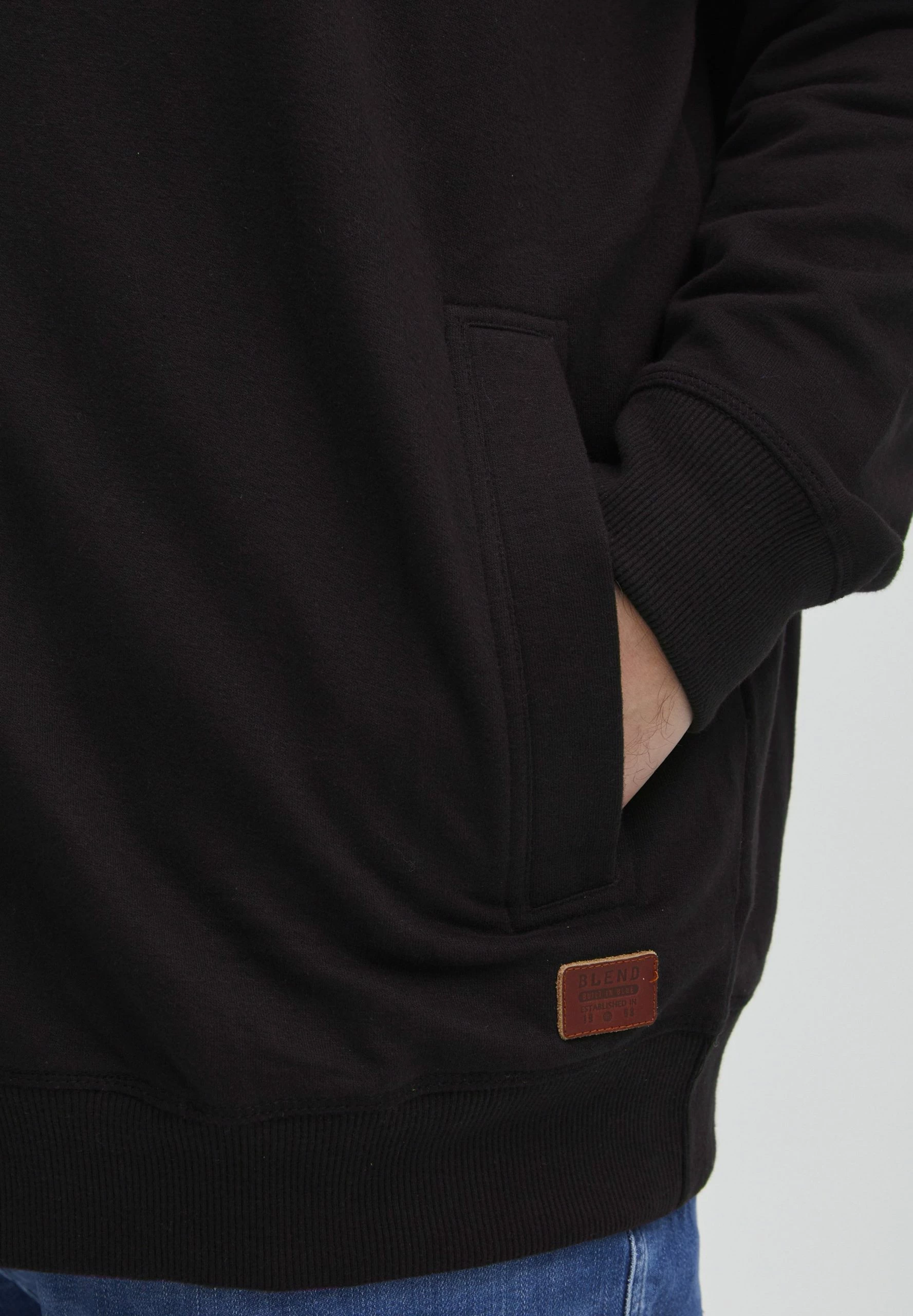 Blend Bhalio Bt - Sudadera Con Cremallera - Black 5 Blend Bhalio Bt - Sudadera Con Cremallera - Black - Imagen 5