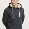 Blend Sudadera Con Cremallera - Charcoal Mix