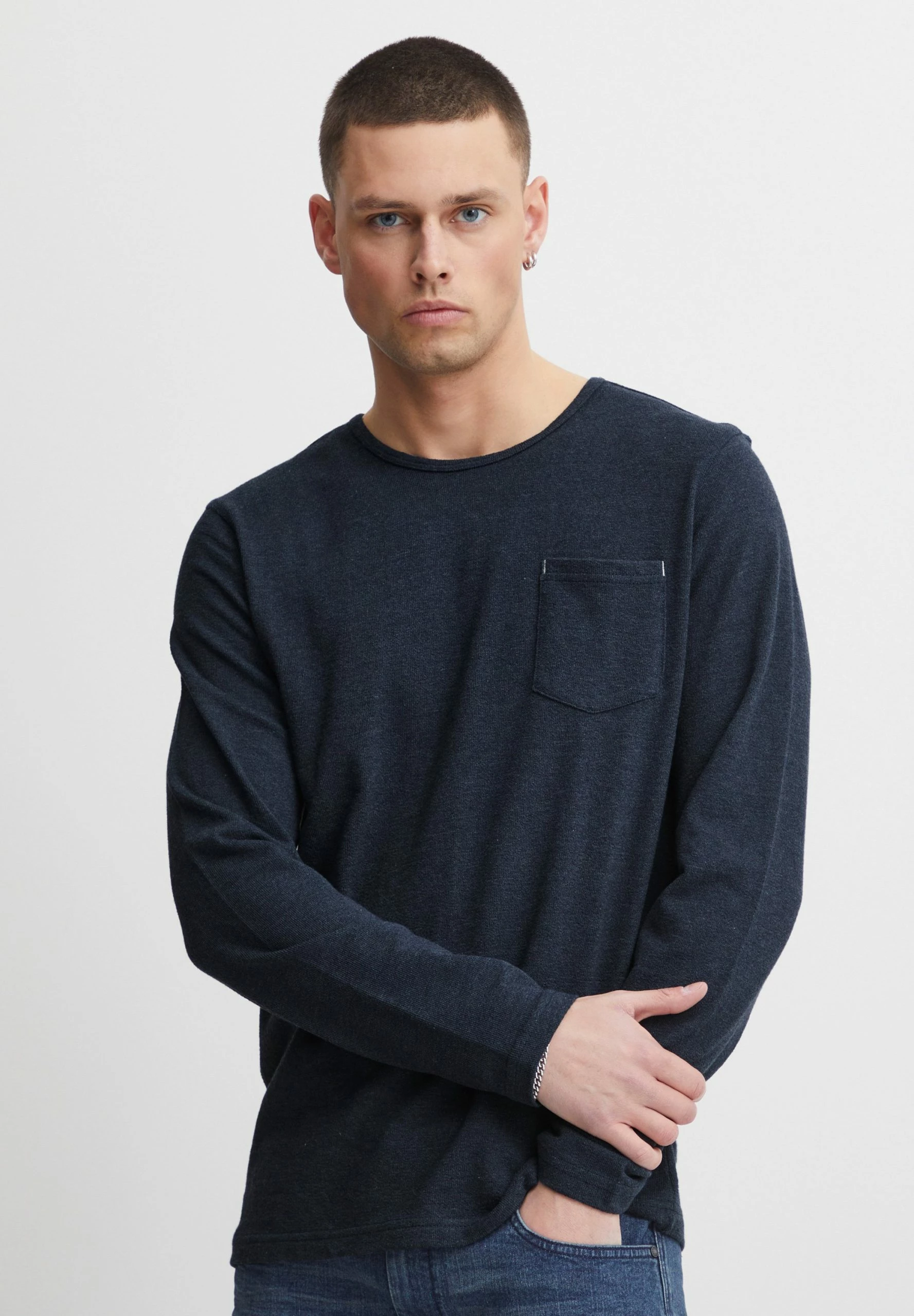 Blend Bhtee- Jersey De Punto - Dress Blues 1 Blend Bhtee- Jersey De Punto - Dress Blues