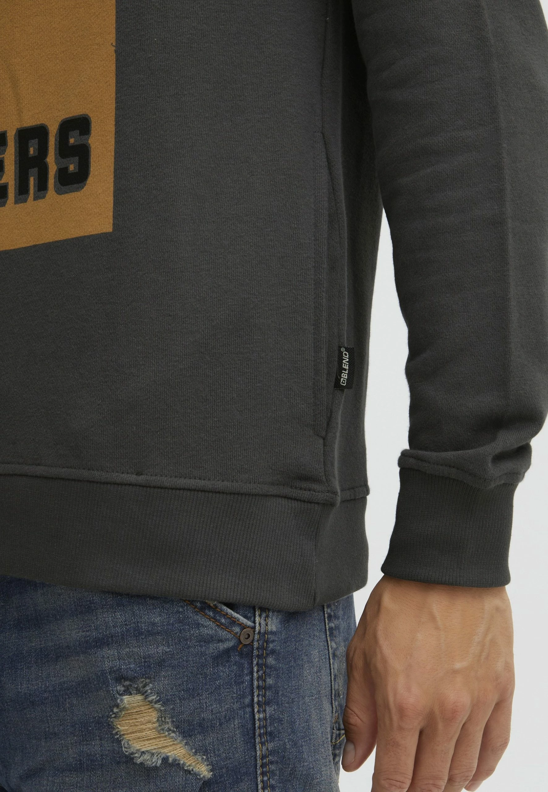 Blend Sudadera - Asphalt 4 Blend Sudadera - Asphalt - Imagen 4