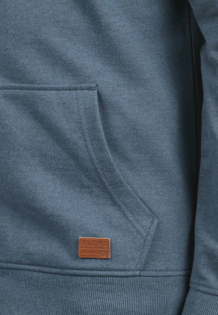 Blend Bhhulker - Sudadera Con Cremallera - Ensign Blue 3 Blend Bhhulker - Sudadera Con Cremallera - Ensign Blue - Imagen 3