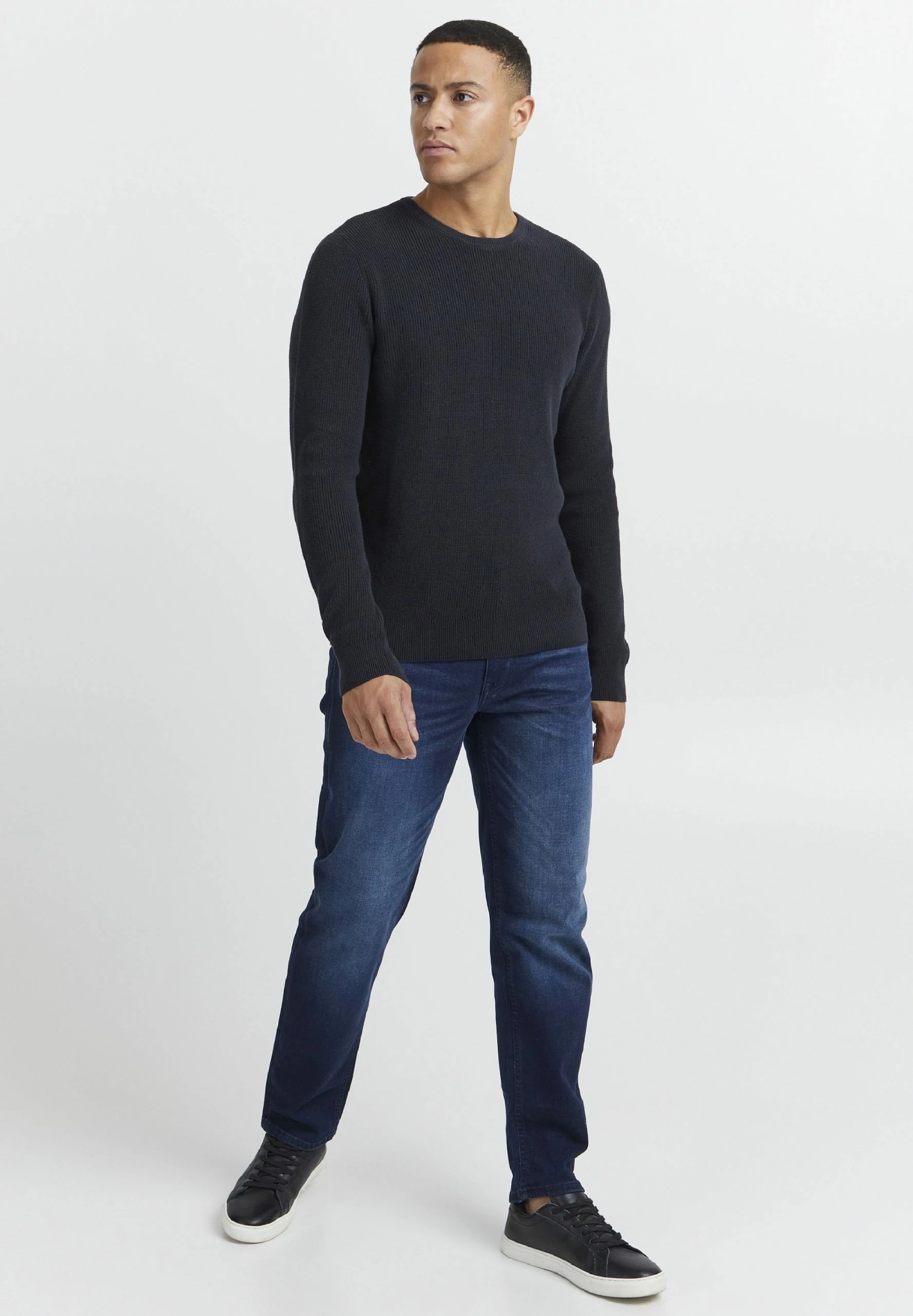 Blend Bhcodford Crew - Jersey De Punto - Black 2 Blend Bhcodford Crew - Jersey De Punto - Black - Imagen 2