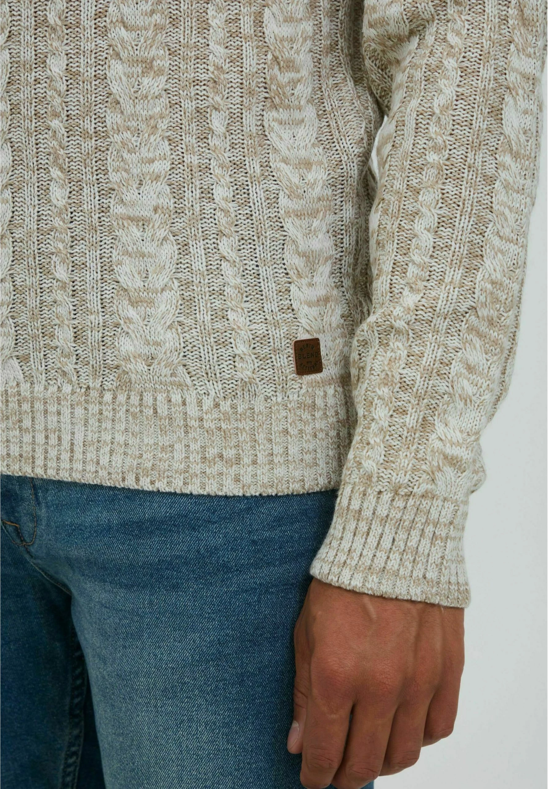 Blend Bhzotem - Jersey De Punto - Bone White 5 Blend Bhzotem - Jersey De Punto - Bone White - Imagen 5