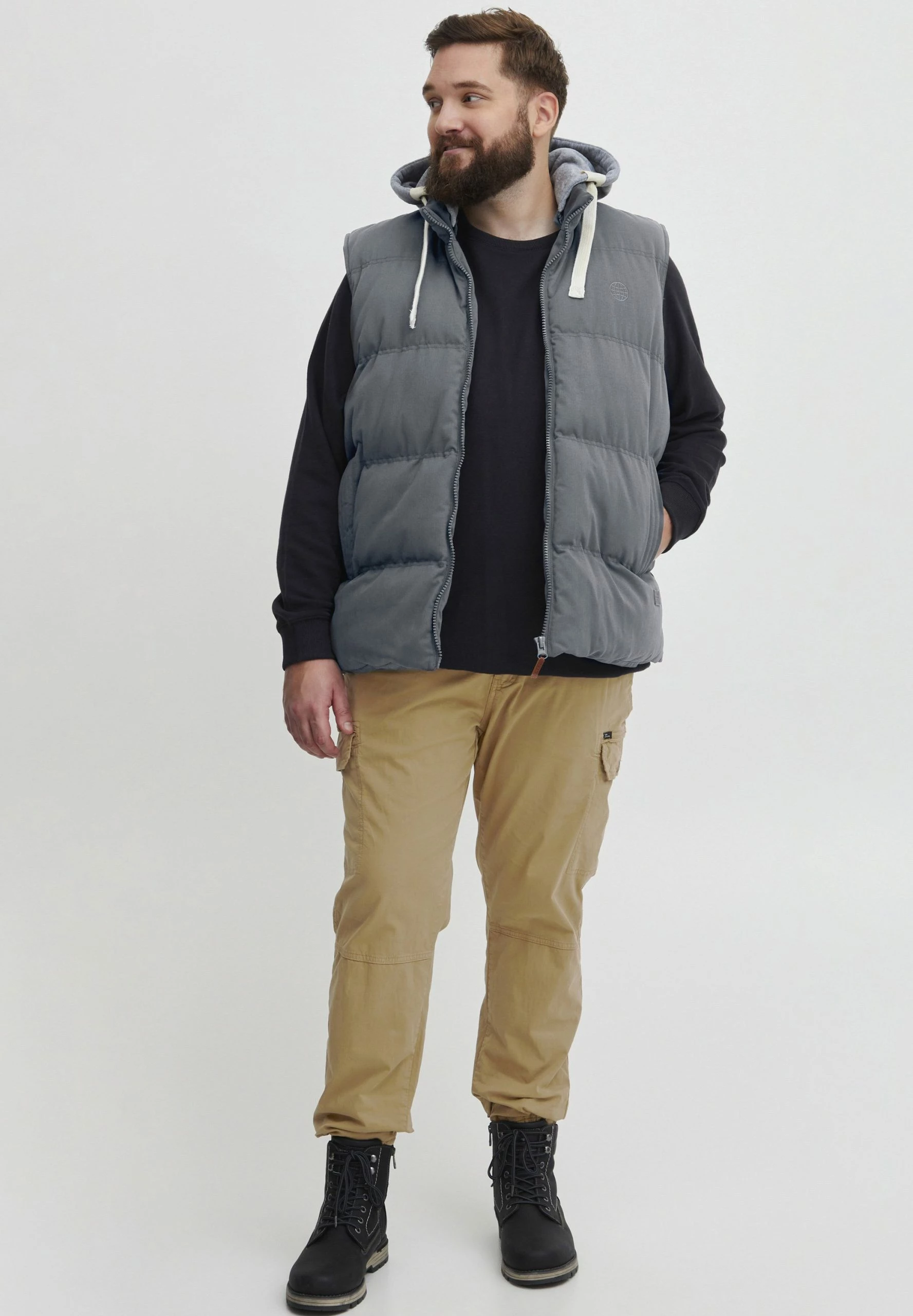 Blend Bhjens Bt - Chaleco - India Ink 2 Blend Bhjens Bt - Chaleco - India Ink - Imagen 2