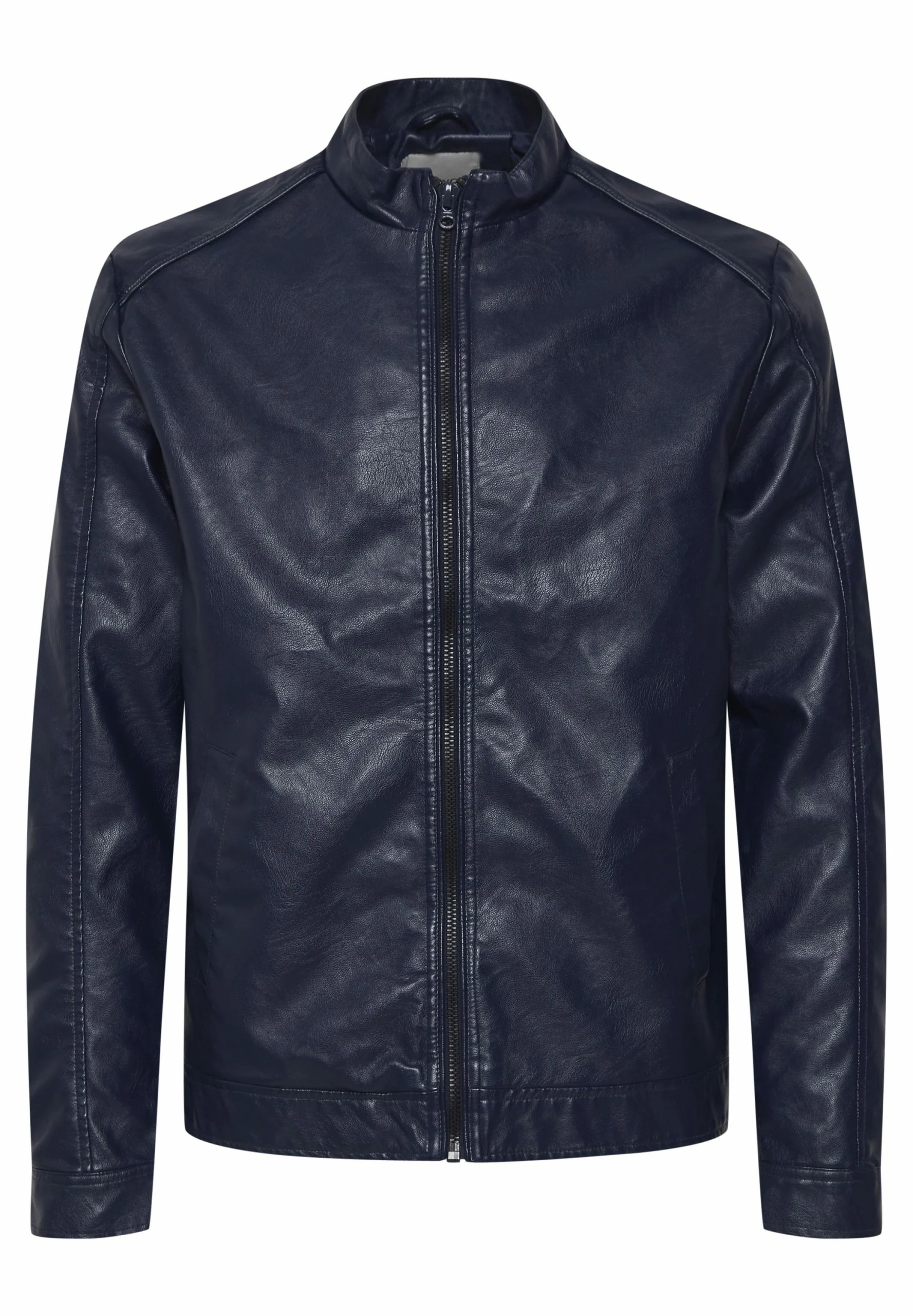 Blend Outerwear - Chaqueta De Cuero Sintético - Dress Blues 6 Blend Outerwear - Chaqueta De Cuero Sintético - Dress Blues - Imagen 6