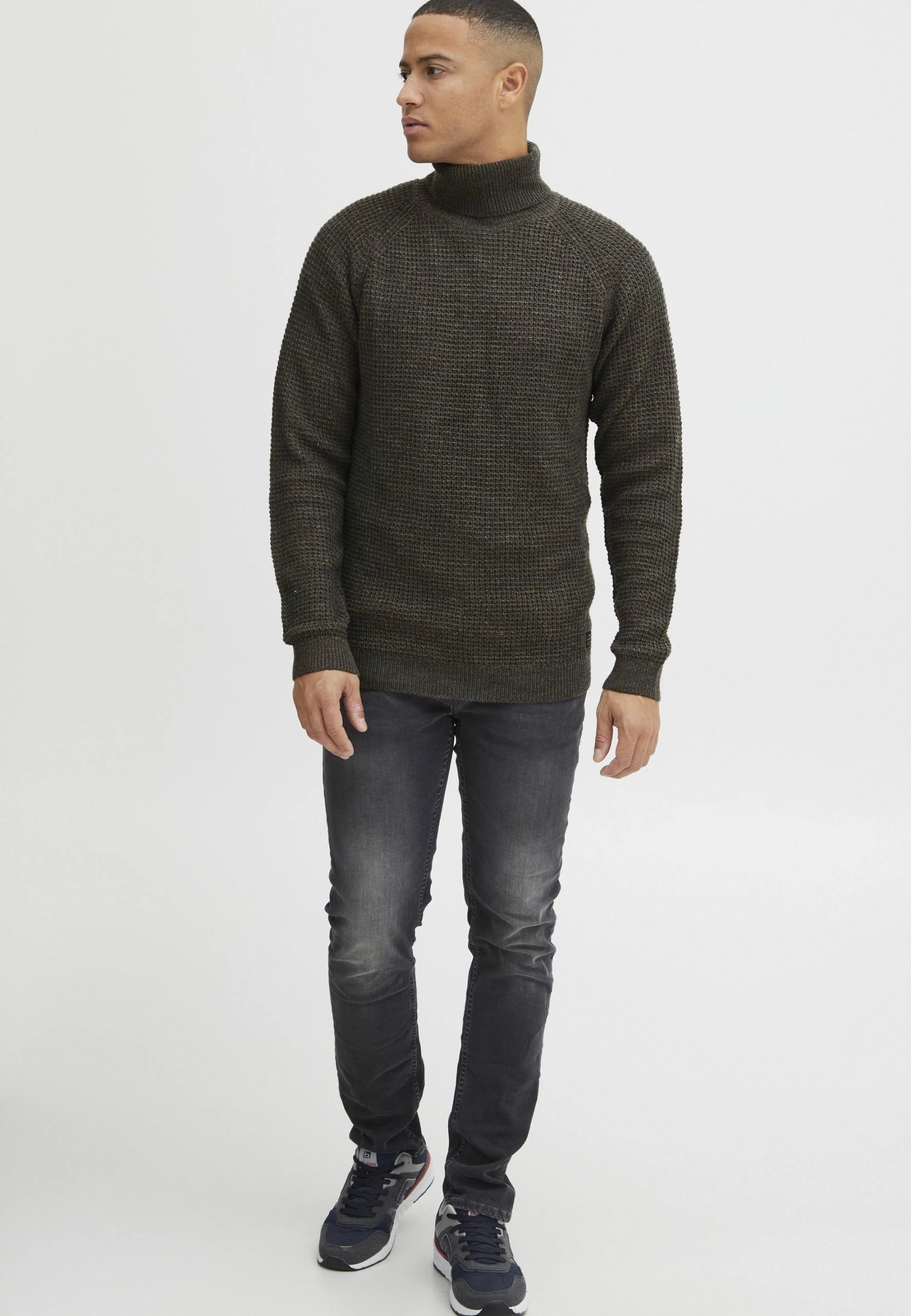 Blend Rollkragen Carrizo - Jersey De Punto - Phantom Grey 2 Blend Rollkragen Carrizo - Jersey De Punto - Phantom Grey - Imagen 2