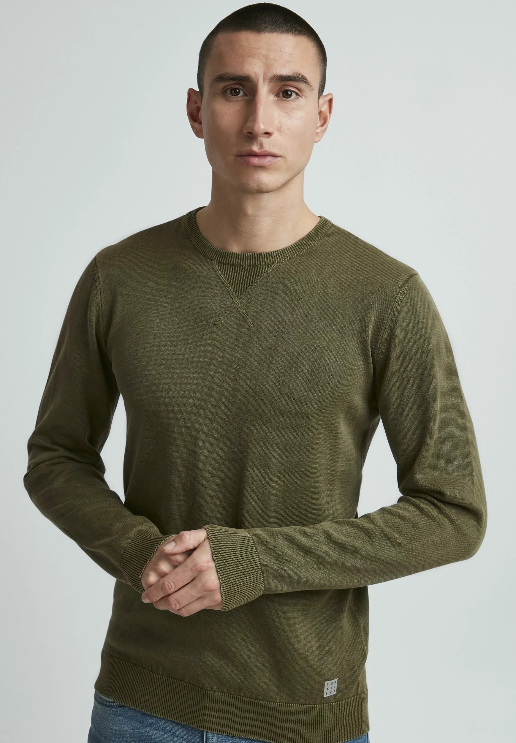 Blend Bhpullover - Jersey De Punto - Olive Night 1 Blend Bhpullover - Jersey De Punto - Olive Night