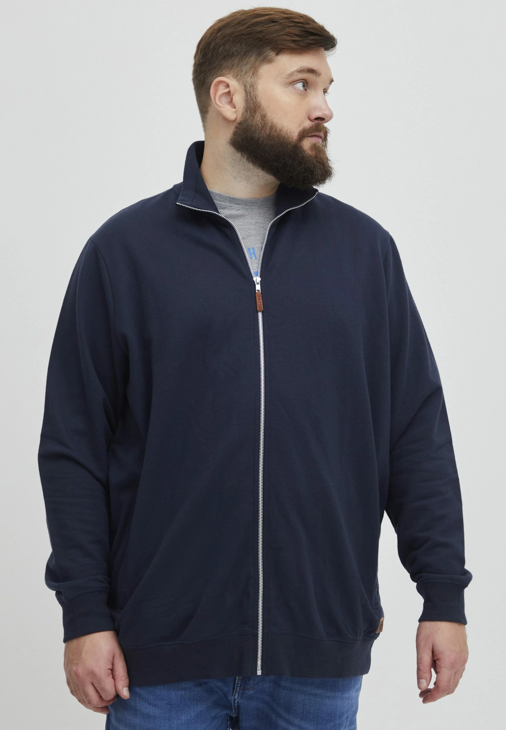 Blend Bhalio Bt - Sudadera Con Cremallera - Dress Blues 1 Blend Bhalio Bt - Sudadera Con Cremallera - Dress Blues