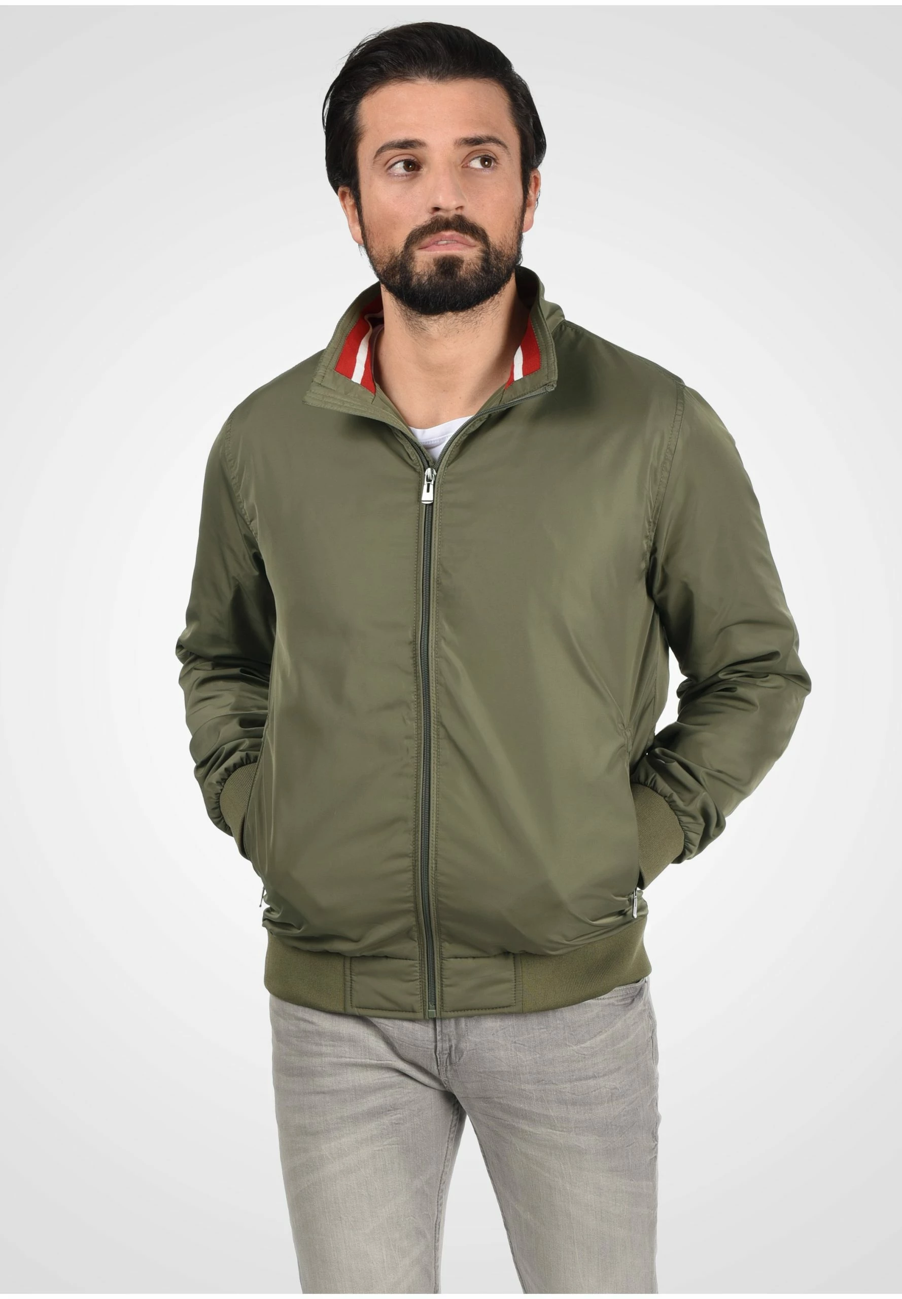 Blend Bhzyklo - Chaqueta De Entretiempo - Dusty Olive Green 1 Blend Bhzyklo - Chaqueta De Entretiempo - Dusty Olive Green