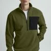 Blend Bhsweatshirt - Forro Polar - Loden Green