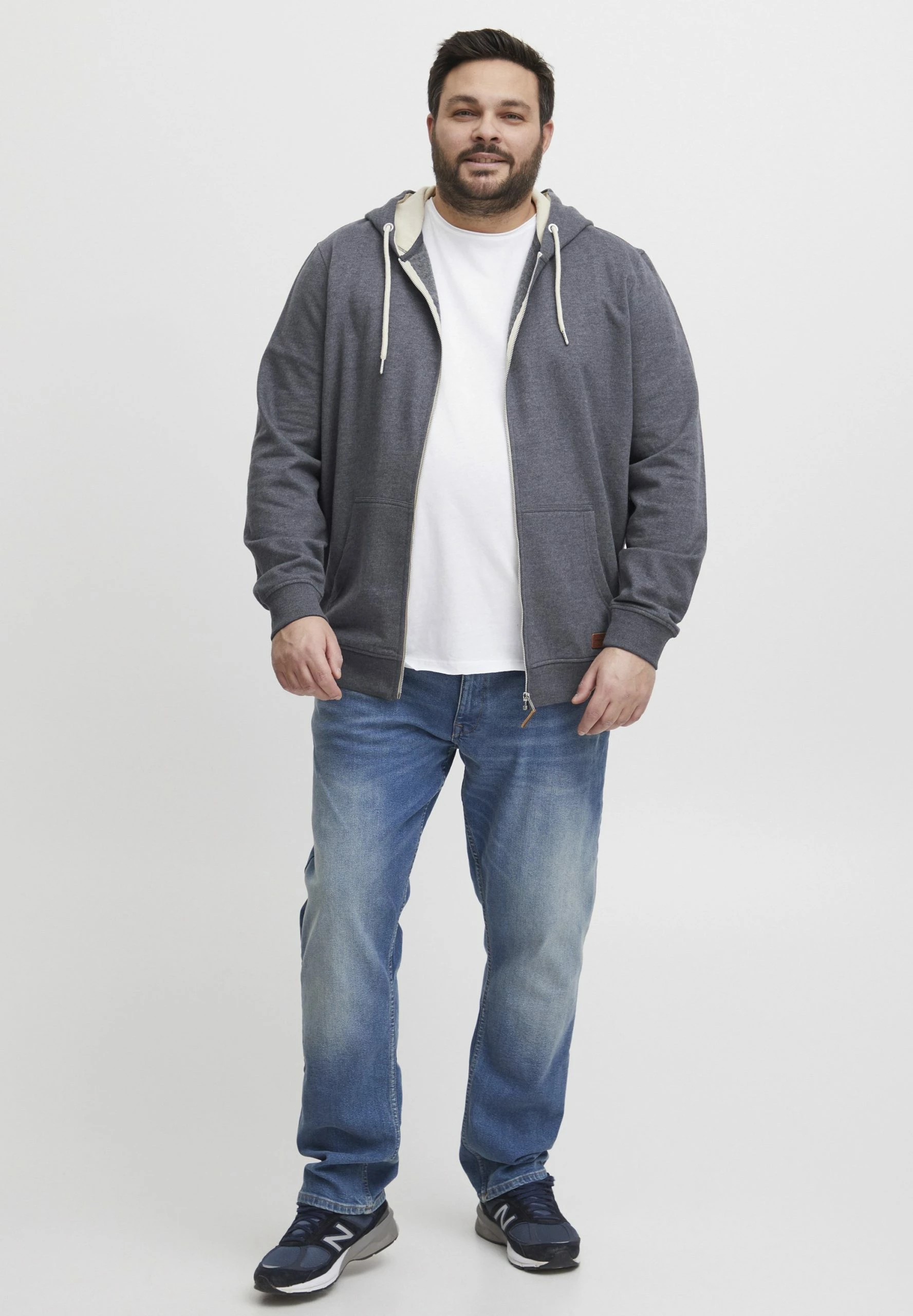 Blend Bhhulker Bt - Sudadera Con Cremallera - Dress Blues 2 Blend Bhhulker Bt - Sudadera Con Cremallera - Dress Blues - Imagen 2