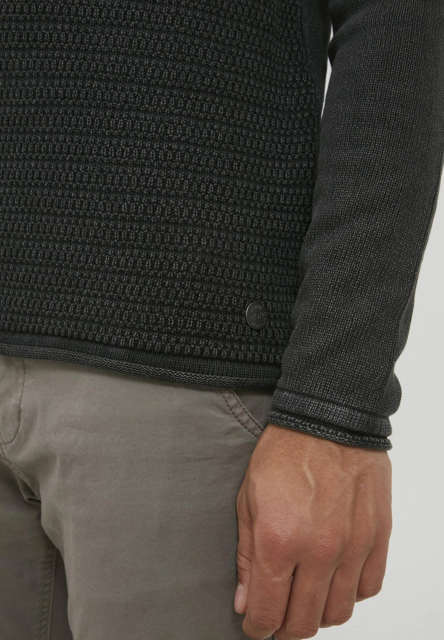 Blend Bhtaavi - Jersey De Punto - Phantom Grey 5 Blend Bhtaavi - Jersey De Punto - Phantom Grey - Imagen 5