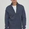 Blend Bhbhavebury Zipthrough Sweatshirt - Chaqueta De Punto - Dress Blues