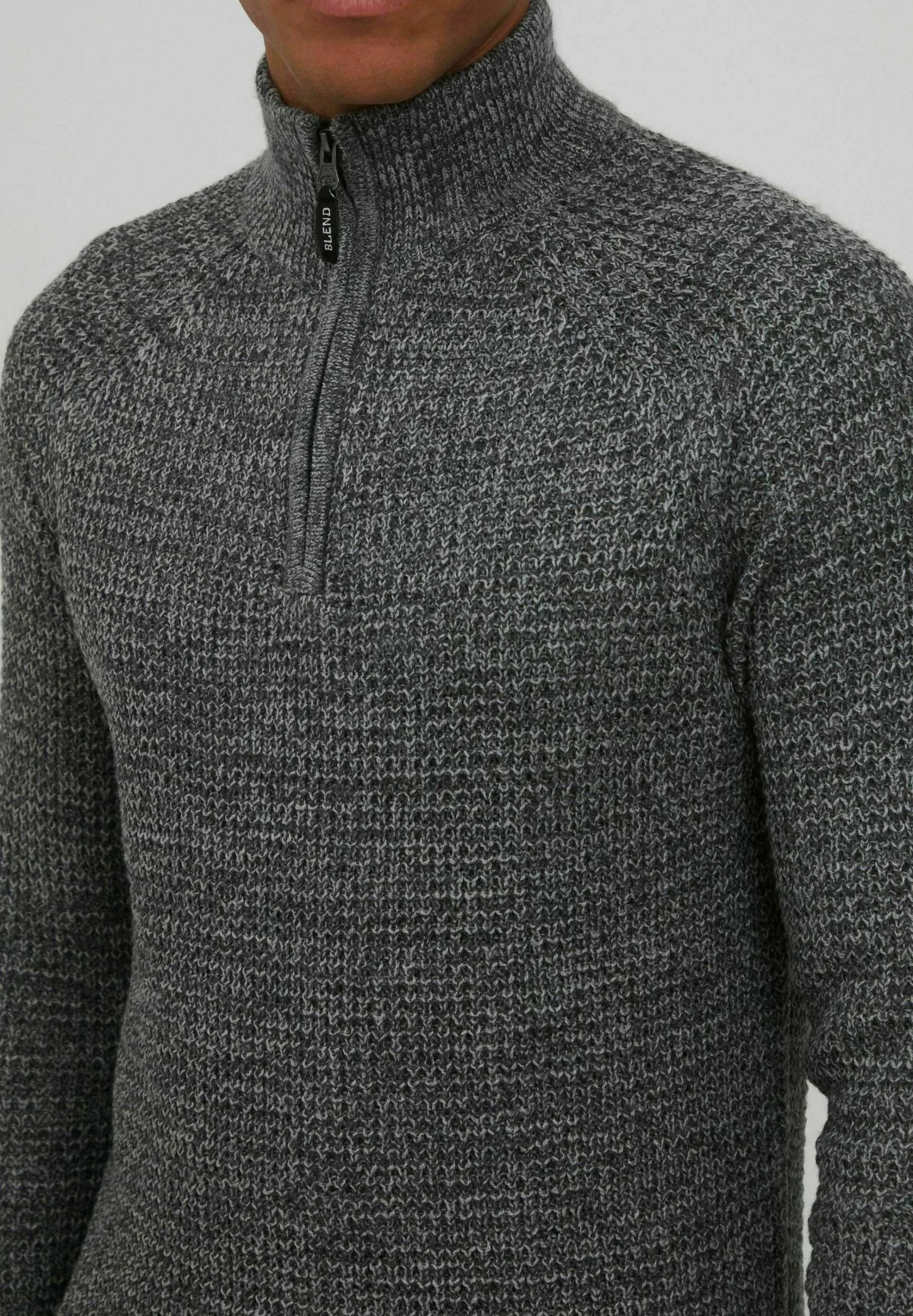 Blend Bhcarlton - Jersey De Punto - Charcoal Mix 4 Blend Bhcarlton - Jersey De Punto - Charcoal Mix - Imagen 4