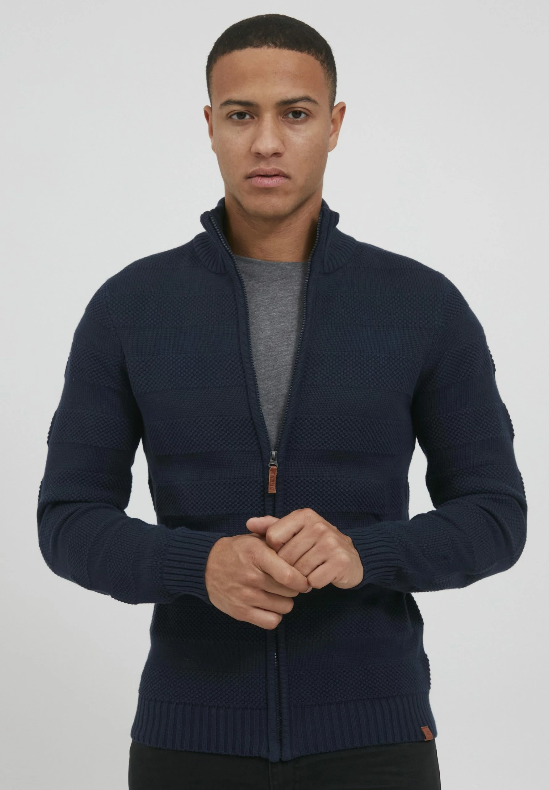 Blend Bhgalmaro - Chaqueta De Punto - Dark Blue 1 Blend Bhgalmaro - Chaqueta De Punto - Dark Blue