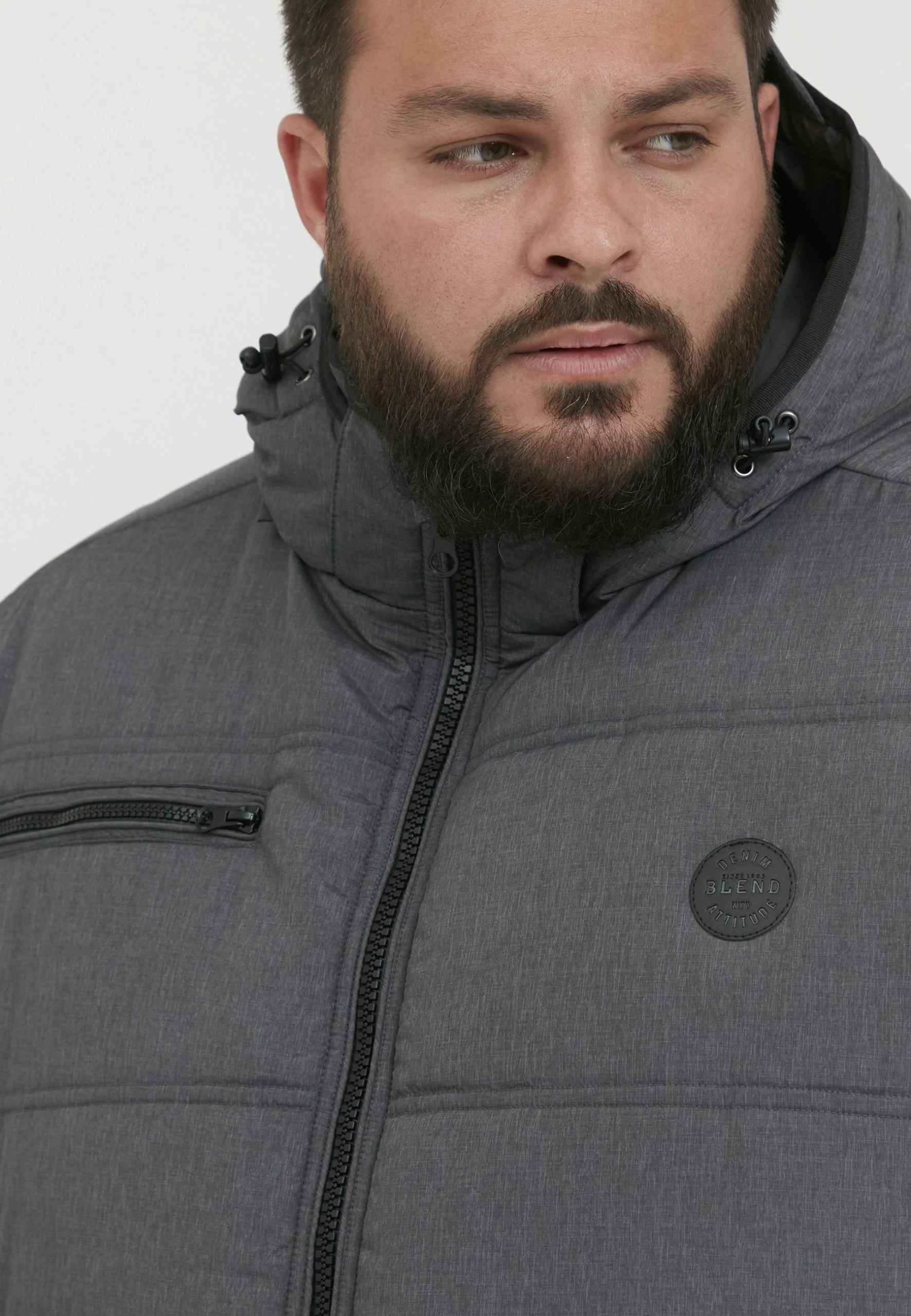 Blend Bhboris Bt - Chaqueta De Entretiempo - Smoked Pearl 4 Blend Bhboris Bt - Chaqueta De Entretiempo - Smoked Pearl - Imagen 4