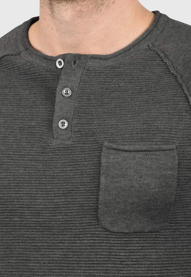 Blend Bhotto - Jersey De Punto - Dark Grey 3 Blend Bhotto - Jersey De Punto - Dark Grey - Imagen 3