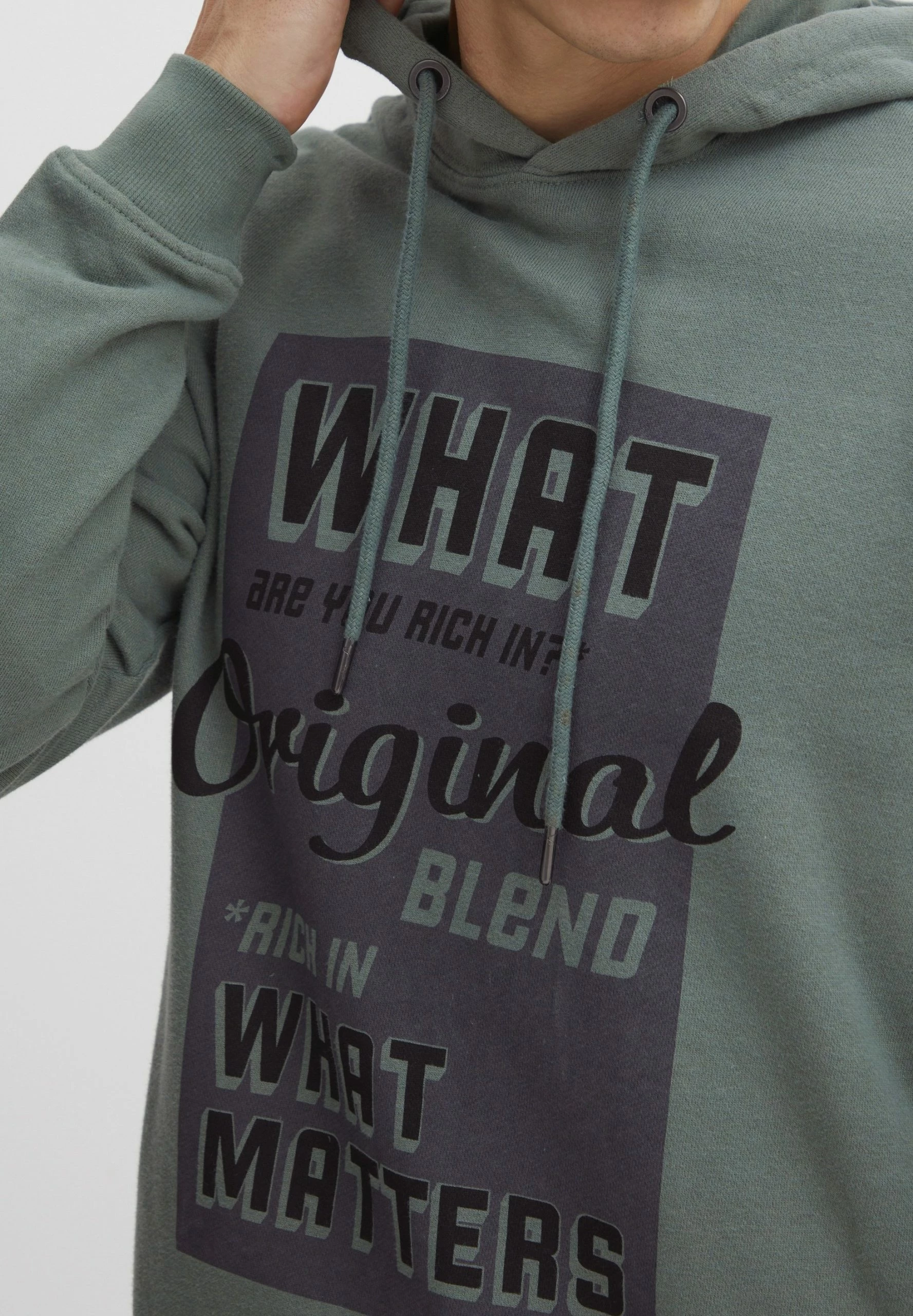 Blend Sudadera - Duck Green 3 Blend Sudadera - Duck Green - Imagen 3