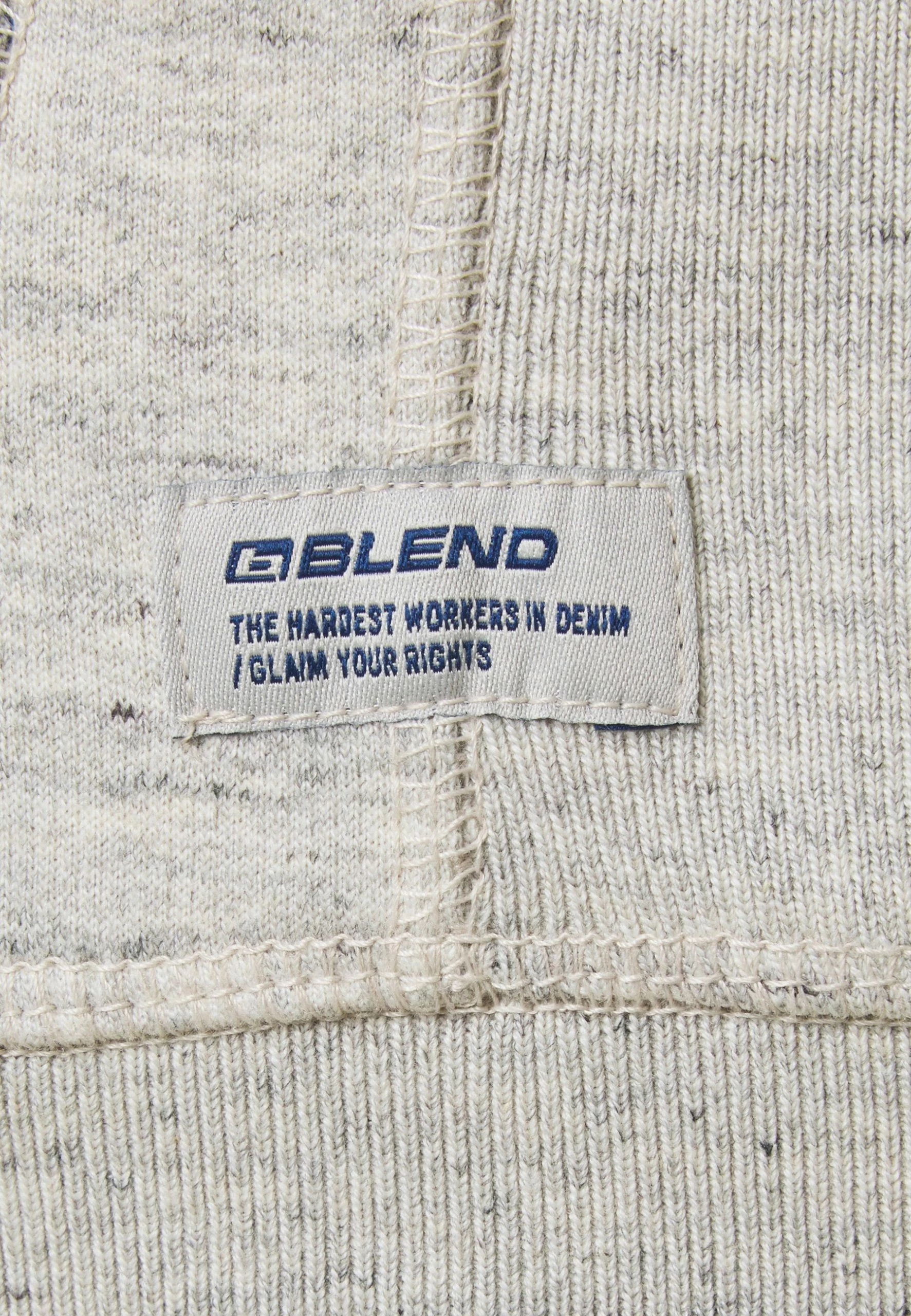 Blend North - Sudadera Con Cremallera - Stone Mix 3 Blend North - Sudadera Con Cremallera - Stone Mix - Imagen 3