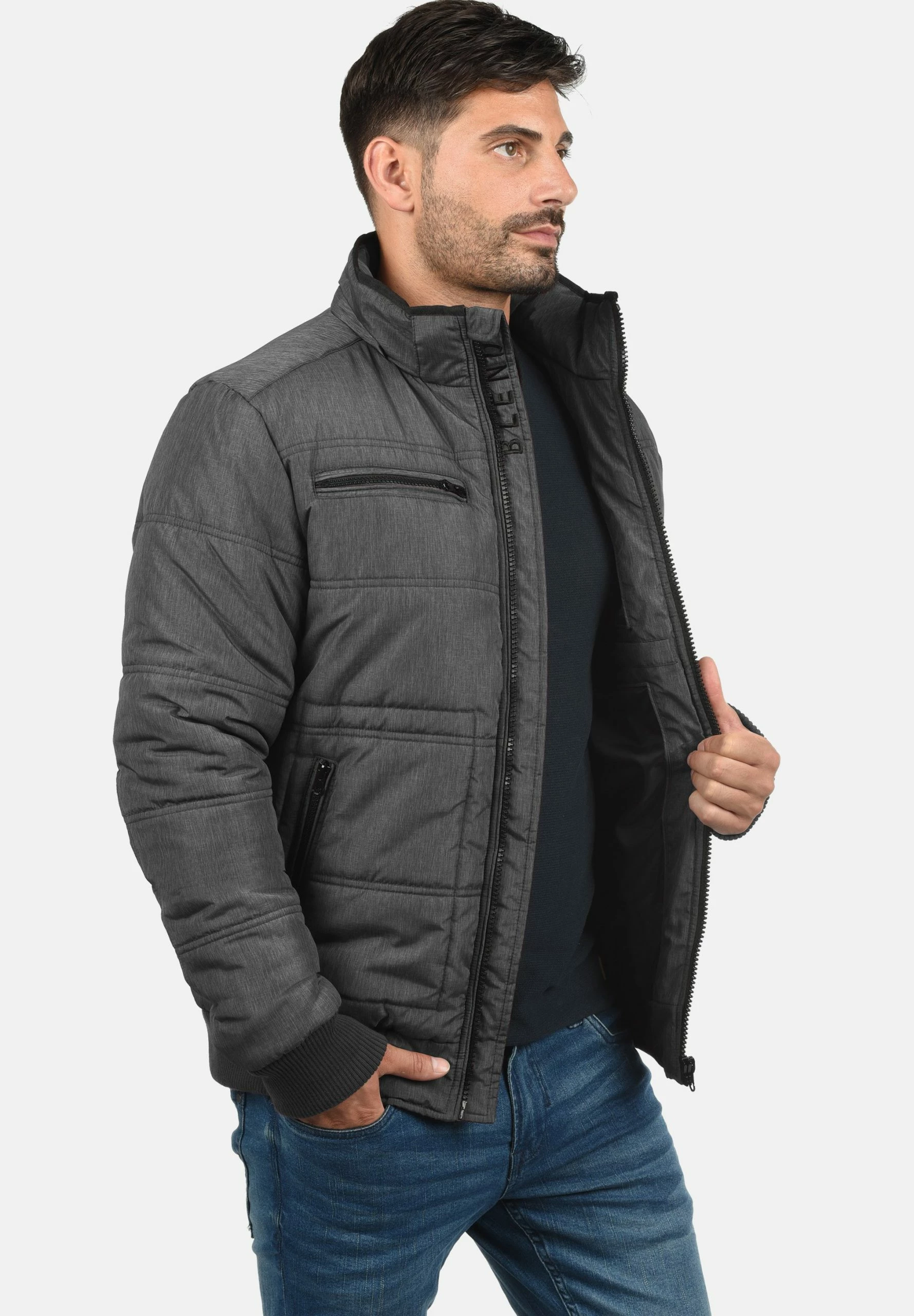 Blend Bhboris - Chaqueta De Invierno - Granite 2 Blend Bhboris - Chaqueta De Invierno - Granite - Imagen 2