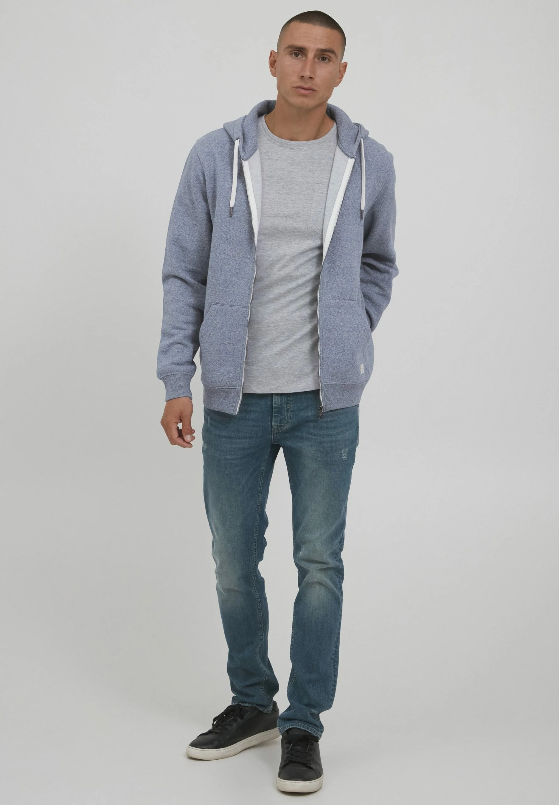 Blend Bhgordon - Chaqueta De Punto - Dress Blues Melange 2 Blend Bhgordon - Chaqueta De Punto - Dress Blues Melange - Imagen 2