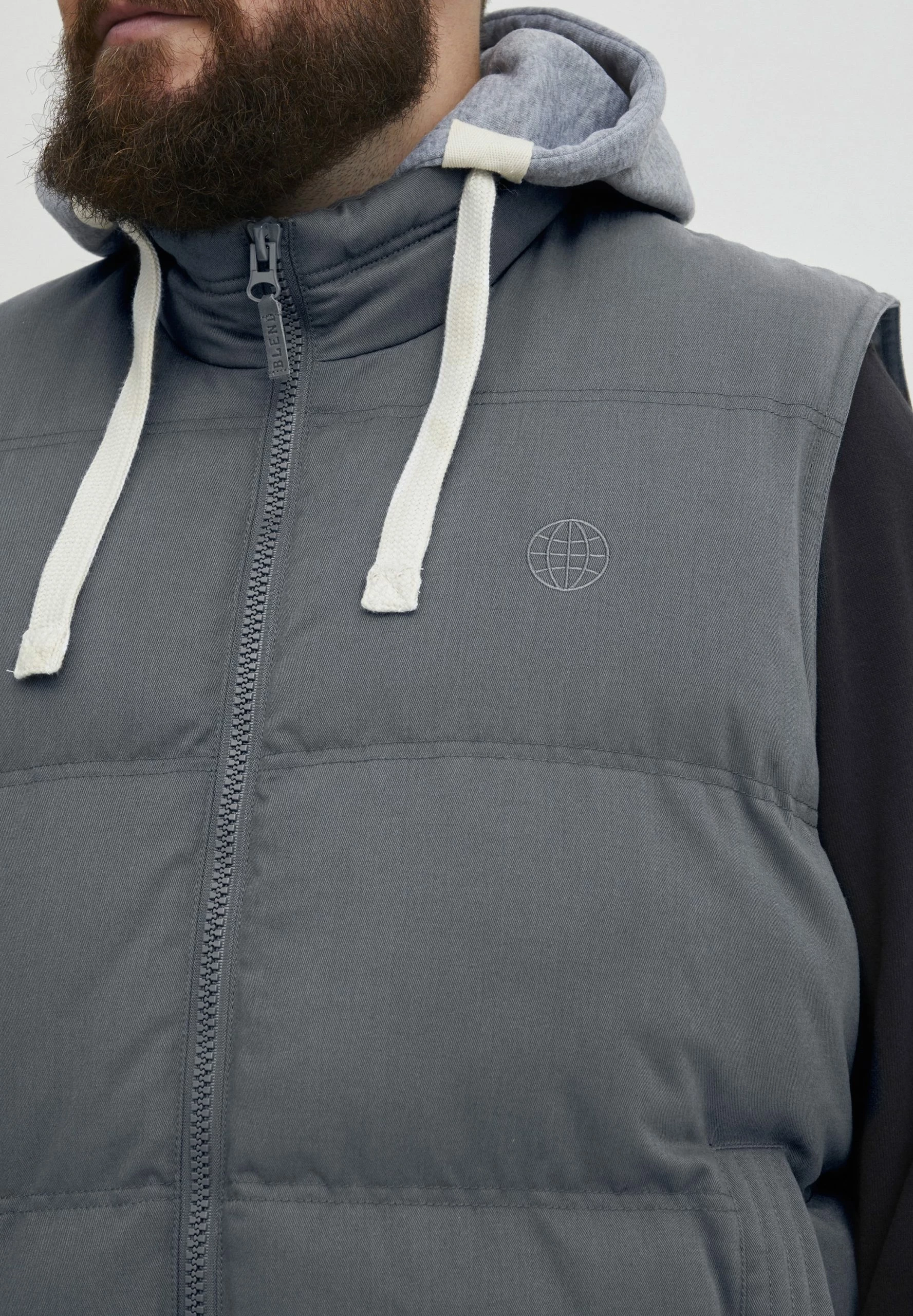 Blend Bhjens Bt - Chaleco - India Ink 4 Blend Bhjens Bt - Chaleco - India Ink - Imagen 4