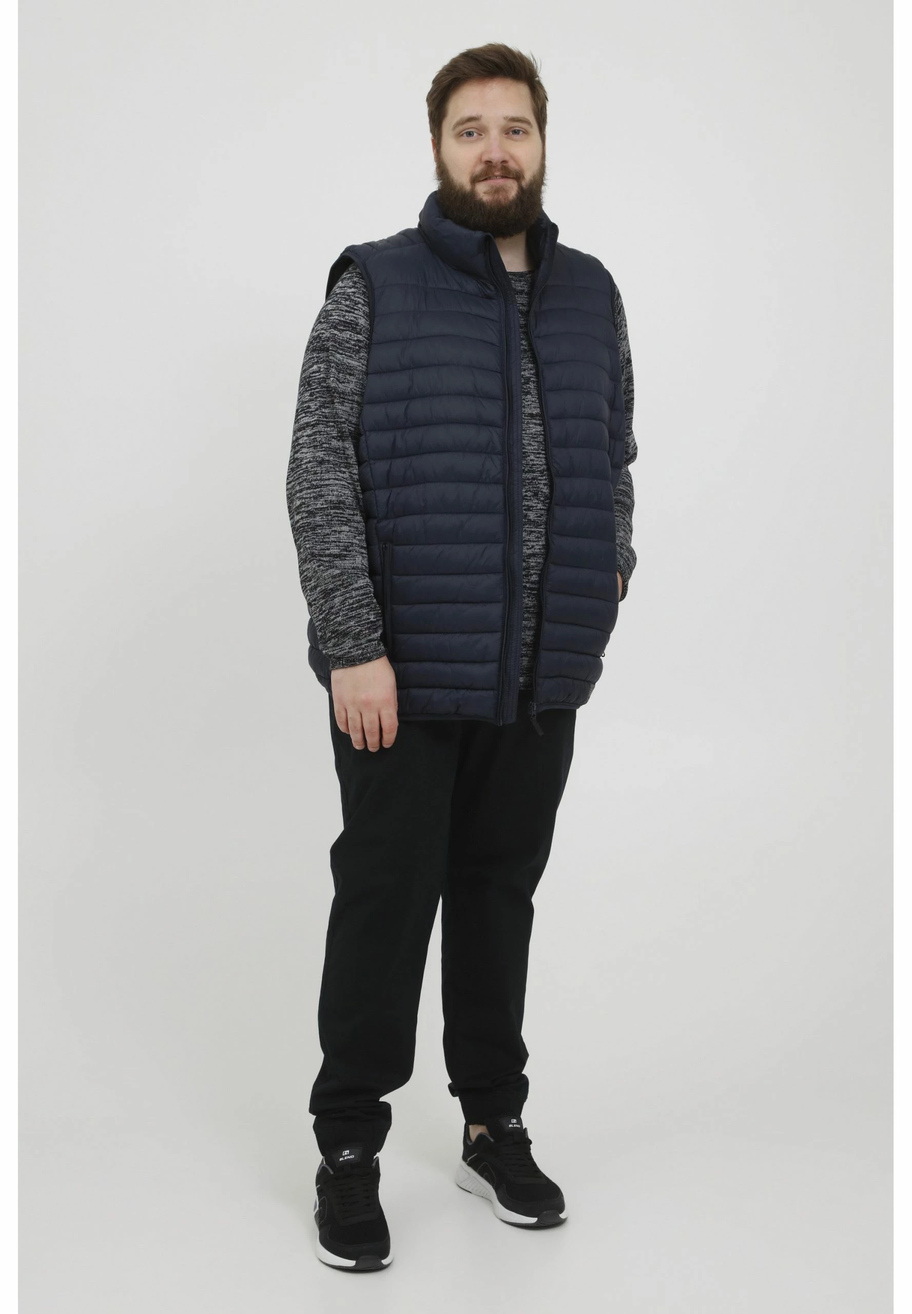 Blend Bhnille Bt - Chaleco - Dress Blues 2 Blend Bhnille Bt - Chaleco - Dress Blues - Imagen 2